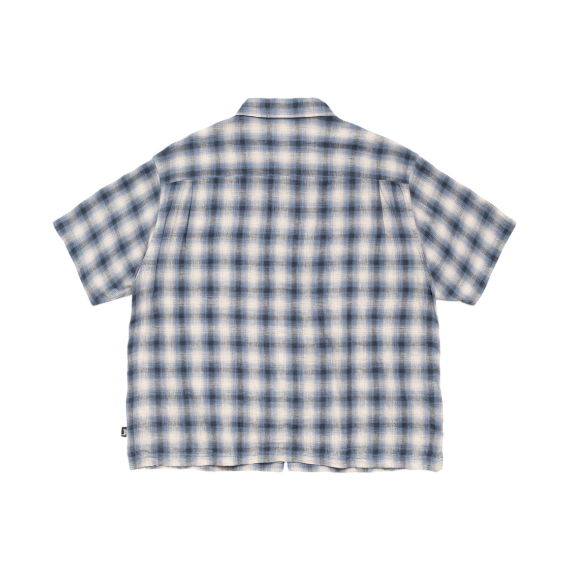 스투시 리암 숏슬리브 플레이드 셔츠 블루(Stussy Liam SS Plaid Shirt Blue) - 2