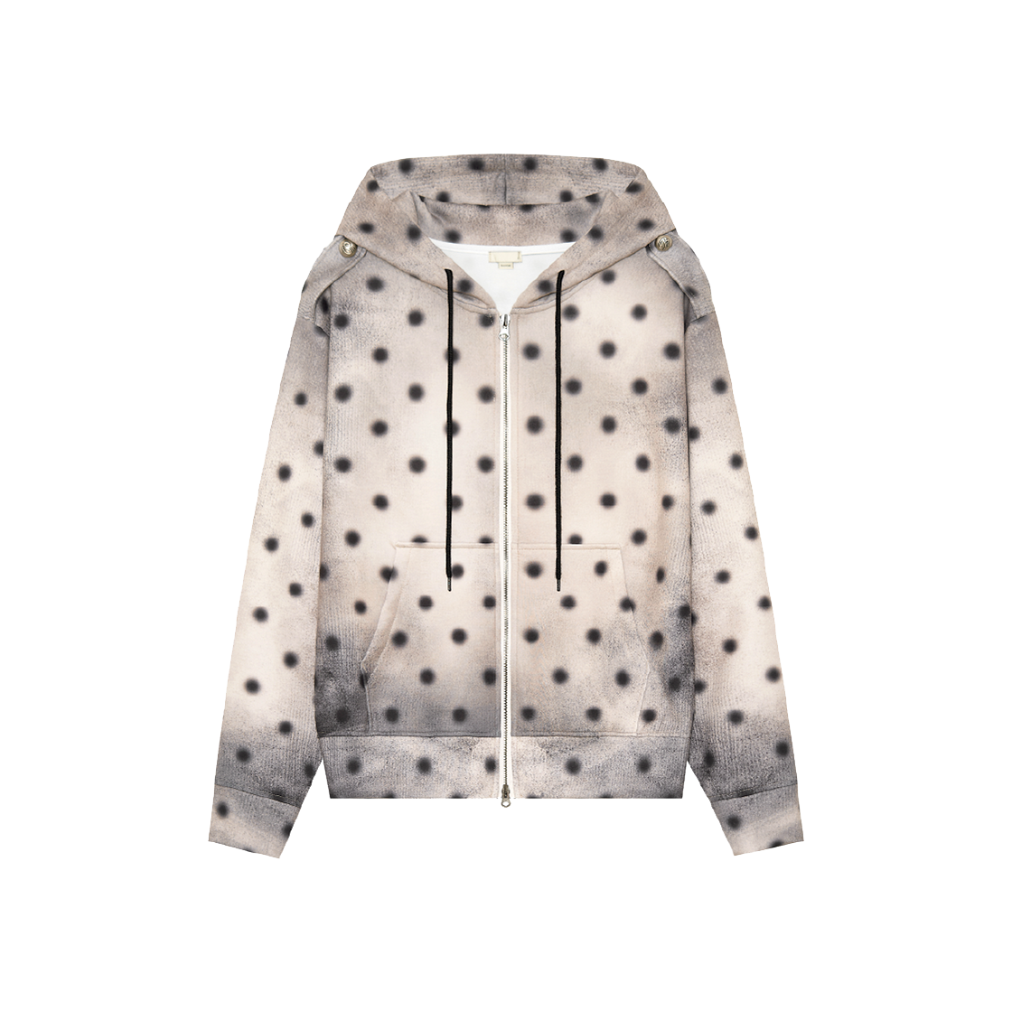 본네 더스티 도트 집업 후디(Bonnae Dusty Dot Zip-up Hoodie)
