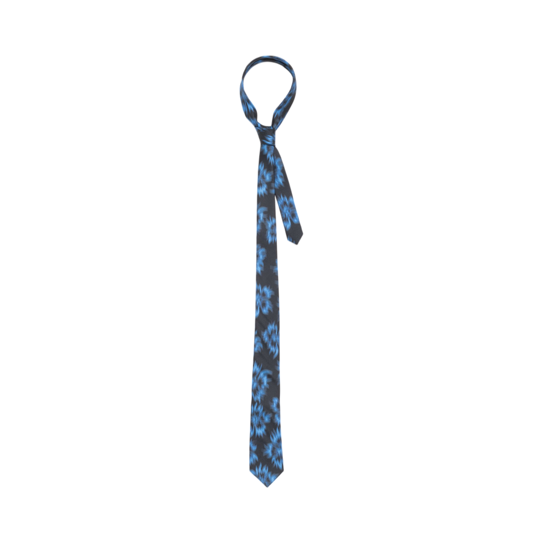 139006 Stussy Motion Flower Tie Black