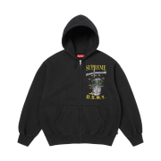 Supreme x DSNY Zip Up Hooded Sweatshirt Black - 26SS