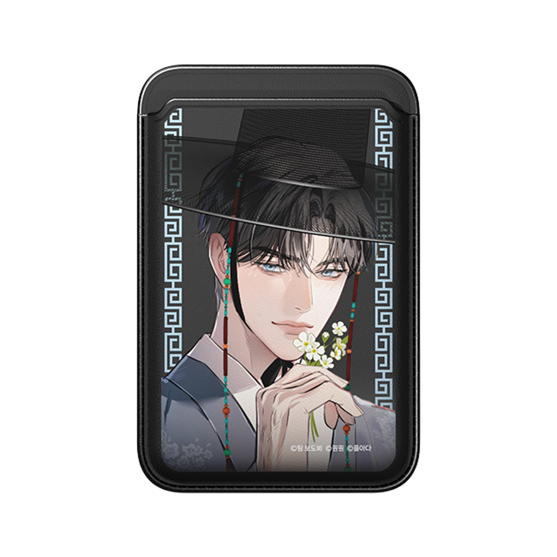 S800440001 SINJIMORU X NAVER WEBTOON Kim Tae-jun MagSafe Leather Card Wallet 3-Card Slot