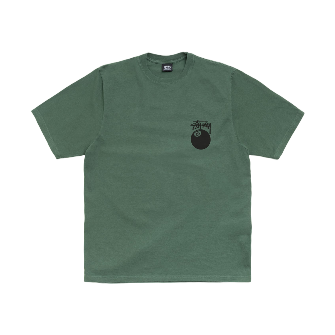 스투시 8볼 피그먼트 다이드 티셔츠 파인(Stussy 8 Ball Pigment Dyed T-Shirt Pine) - 2