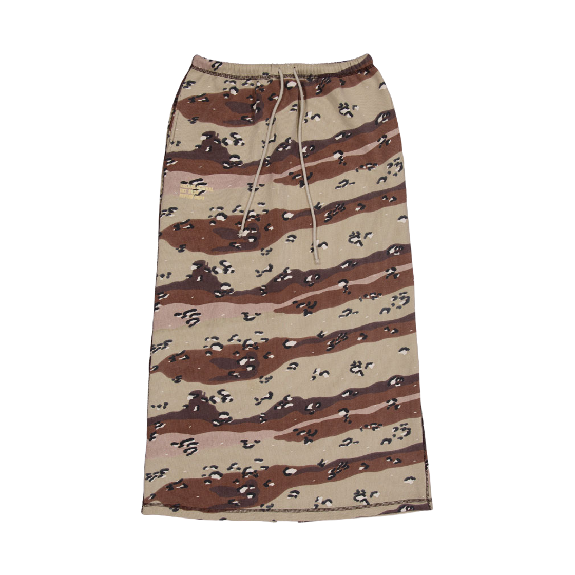캐주얼 매뉴얼 사파리 카모 스커트 베이지(Kasual Manual Safari Camo Banding Skirt Beige) - 1