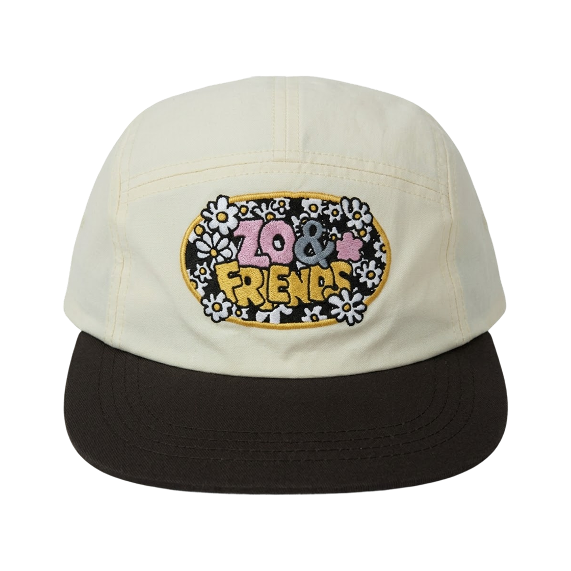 조앤프렌즈 볼캡 조앤프렌즈 화이트 블랙(Zo&Friends Ball Cap Zo&Friends White Black)