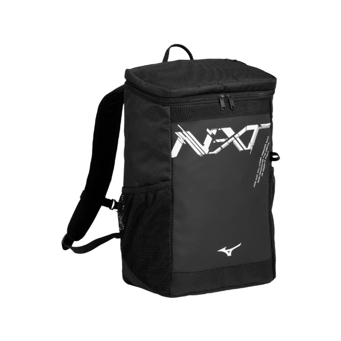 미즈노 N-XT 백팩 25L 블랙 화이트(Mizuno N-XT Backpack 25L Black White)