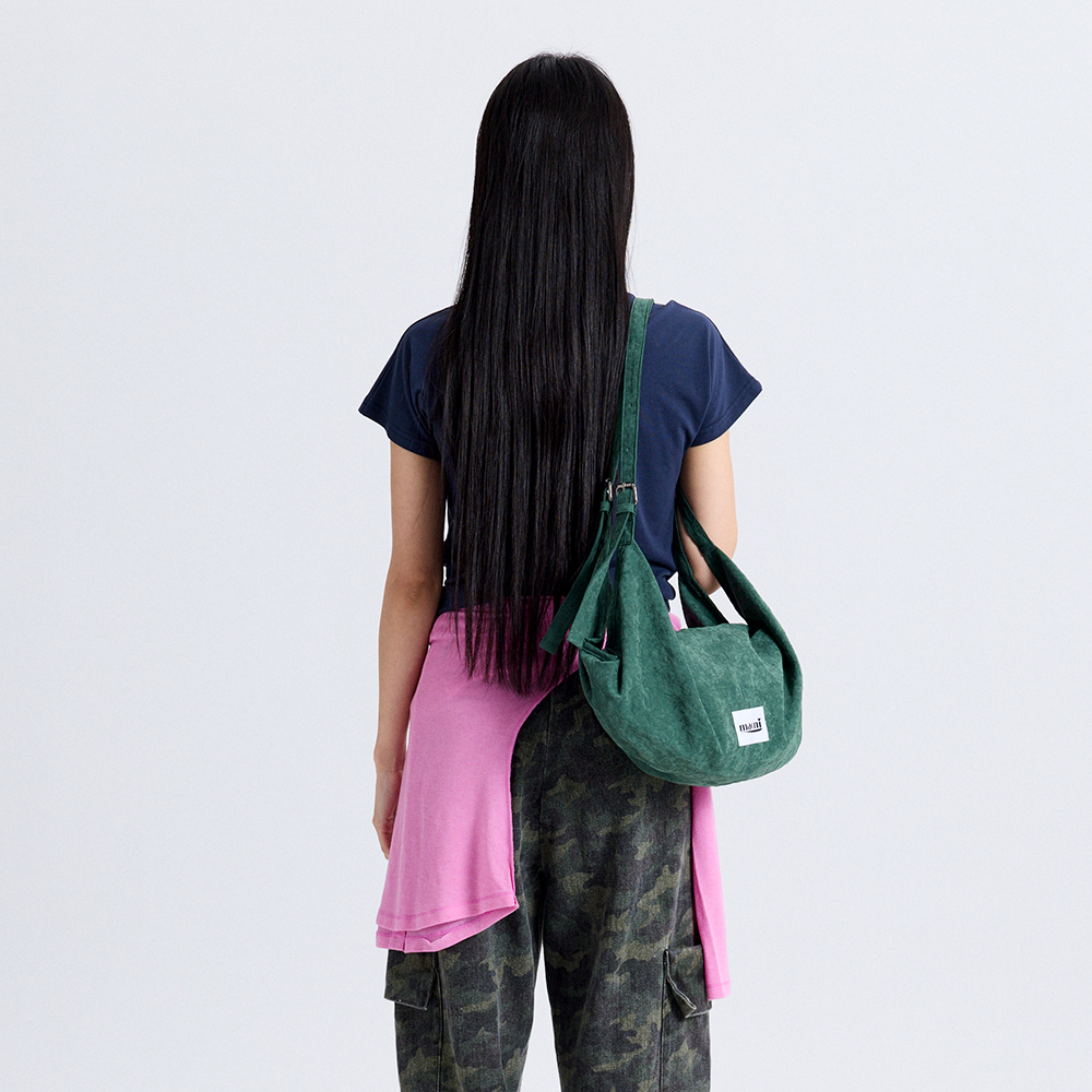 마크니 더블 스트랩 숄더백 그린(MACNI Double Strap Shoulder Bag Green) - 3