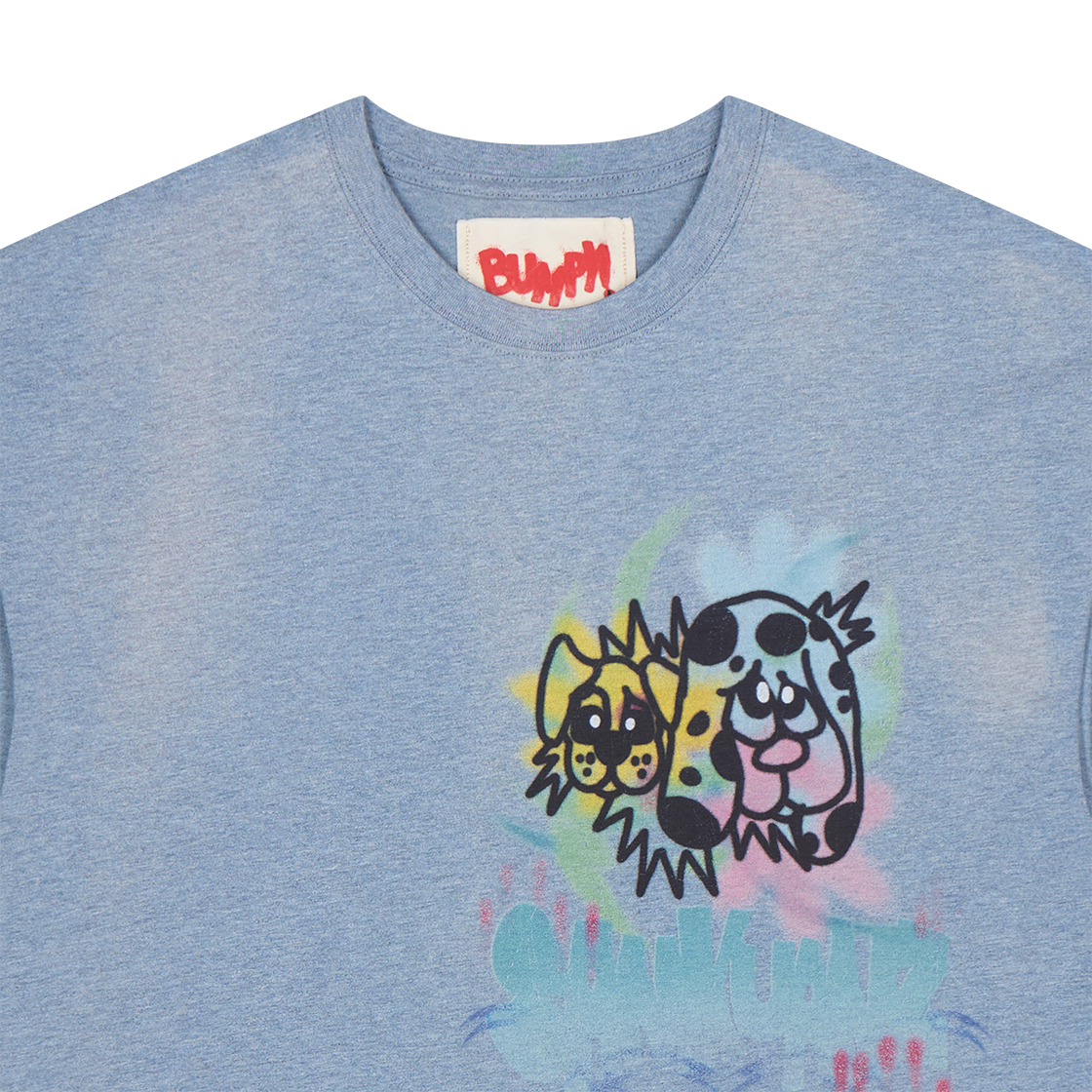 산쿠안즈 B26SSUTA0102 그래픽 슬리브리스 블루 - 26SS(Sankuanz B26SSUTA0102 Graphic Sleeveless Blue - 26SS) - 2