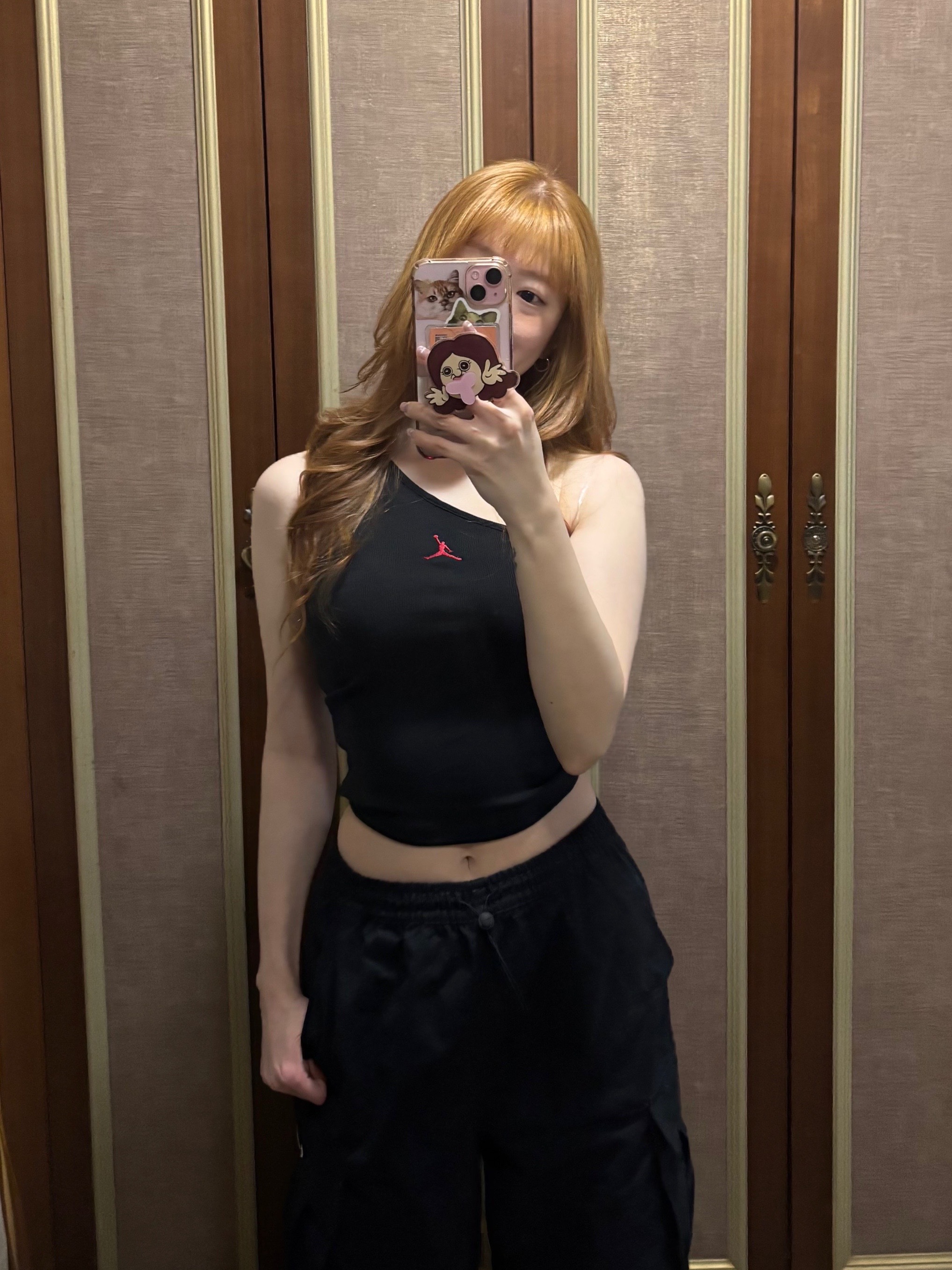 (W) Nike Shox R4 Black 착용 스타일 - 3