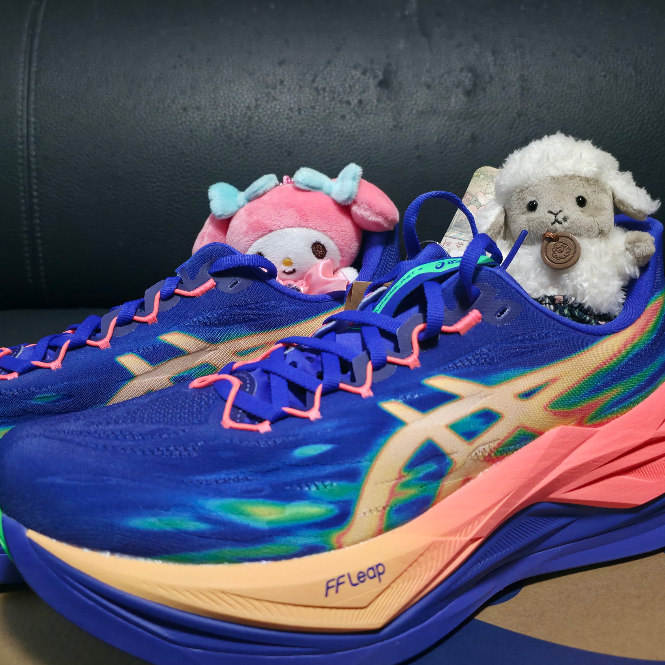 Asics Superblast 3 Cobalt Burst Light Orange 착용 스타일