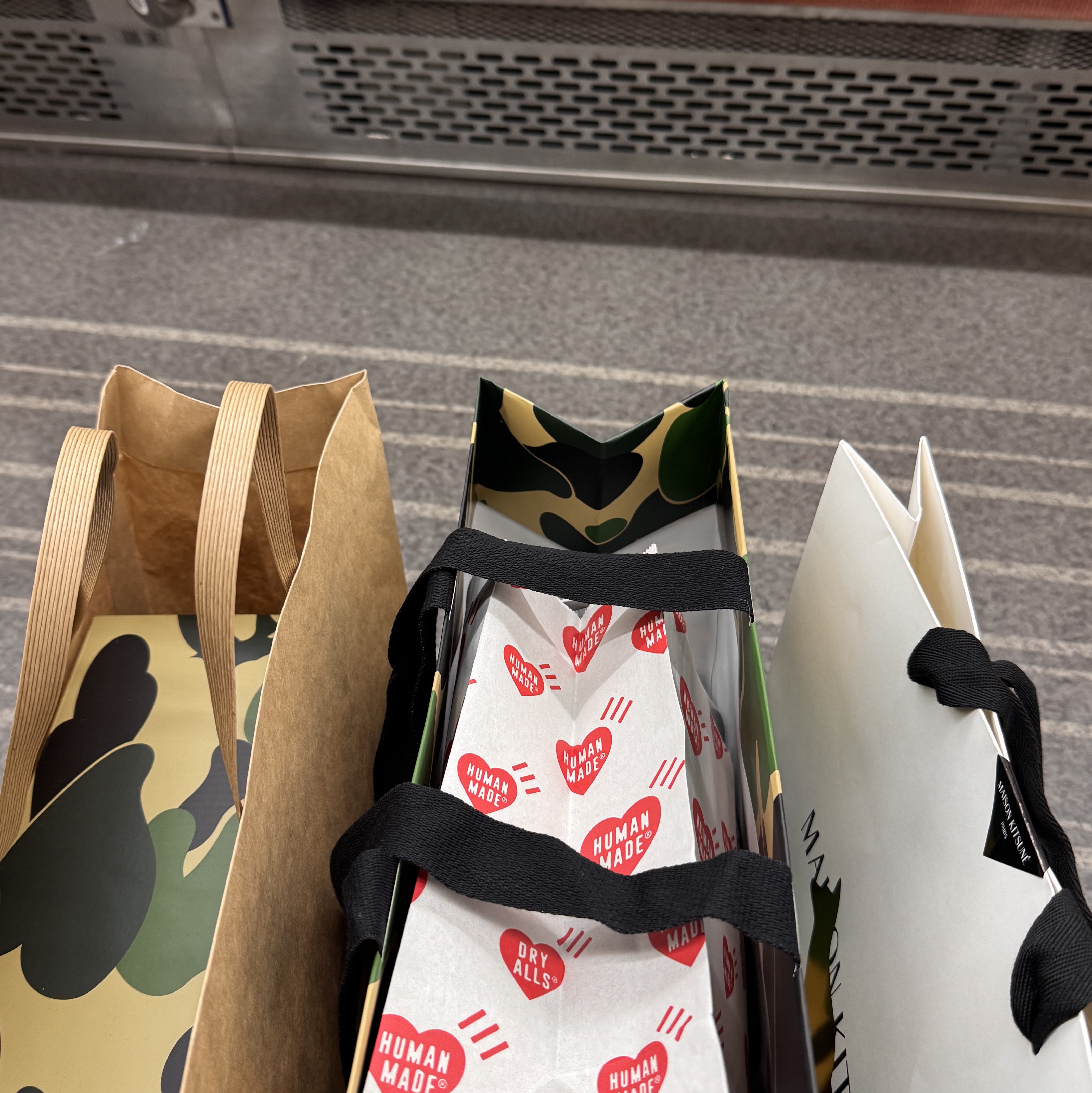BAPE Bape Sta Shark M2 Black 착용 스타일