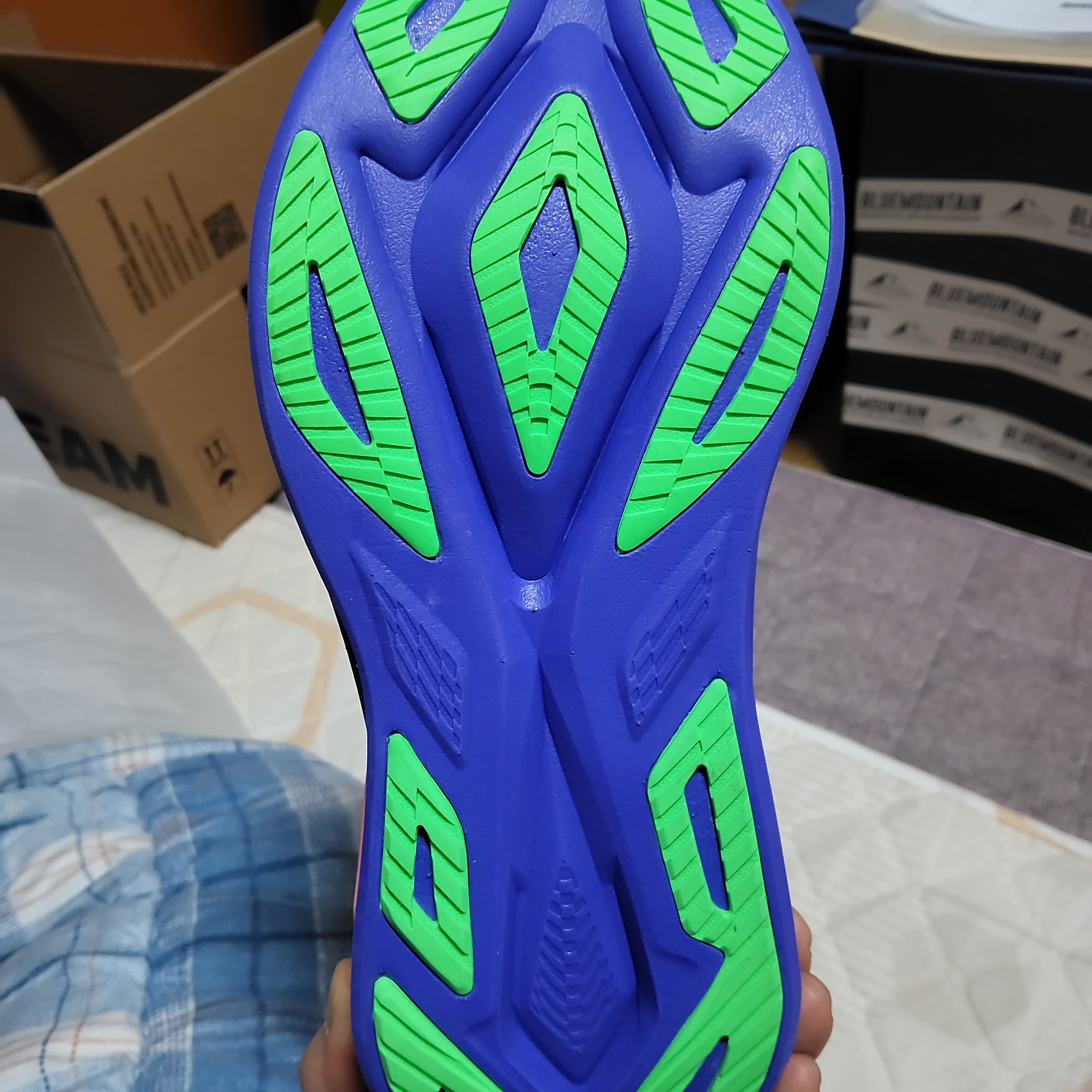 Asics Superblast 3 Cobalt Burst Light Orange 착용 스타일 - 7