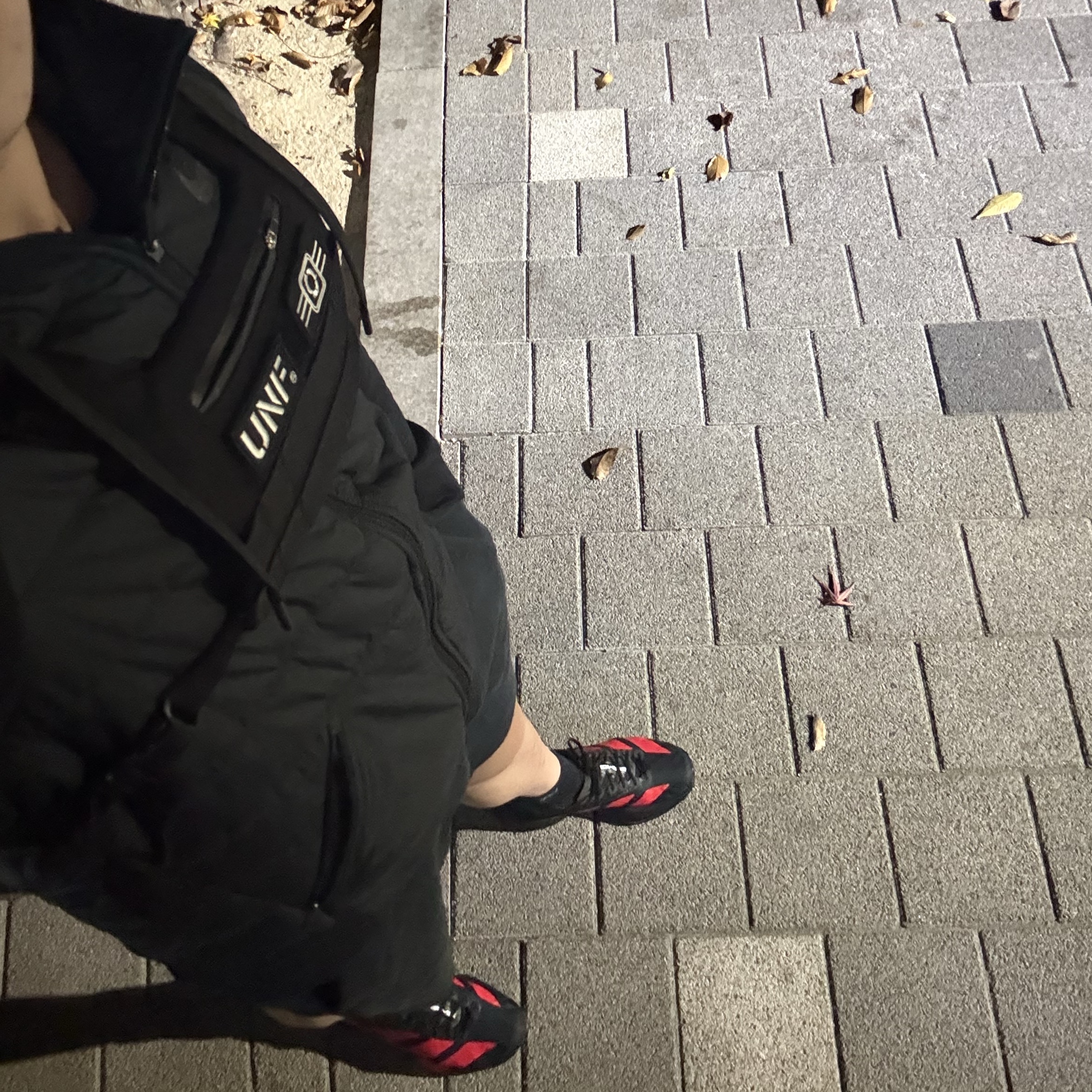 Adidas x Mercedes AMG Petronas Adizero Adios Pro 4 Core Black Lucid Red 착용 스타일
