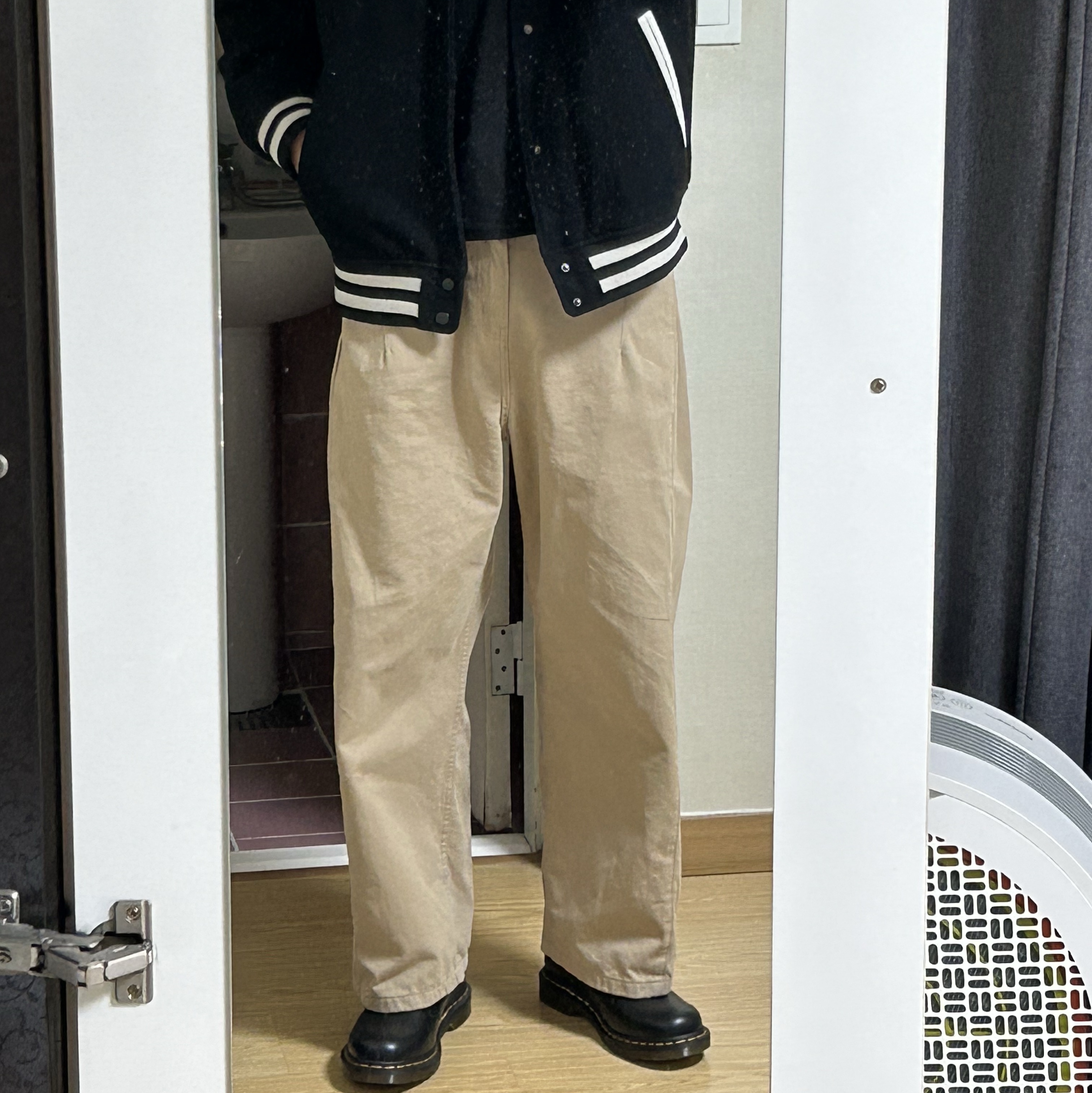 Dr. Martens 1461 Smooth Black 착용 스타일