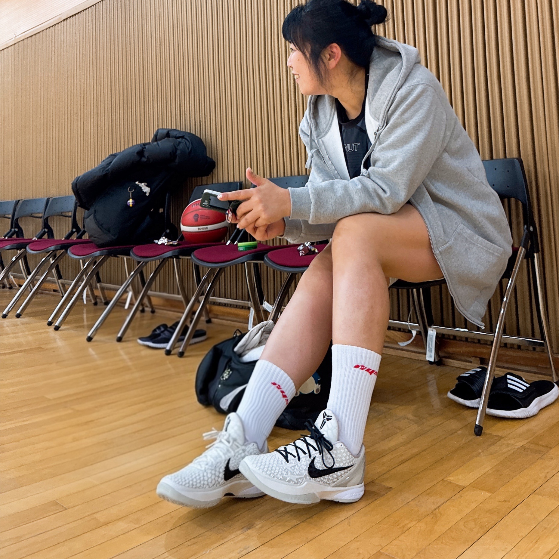 Nike Kobe 6 Protro Sail 착용 스타일