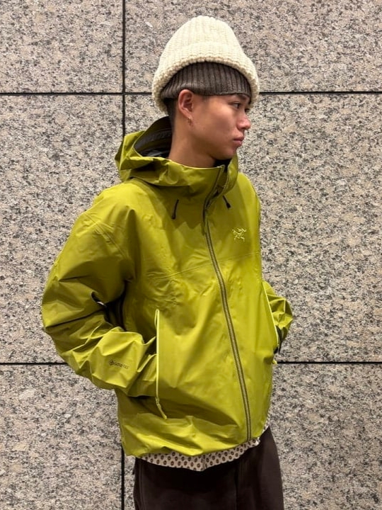 Arc'teryx Beta SL Jacket Olive Moss Euphoria 착용 스타일 - 8