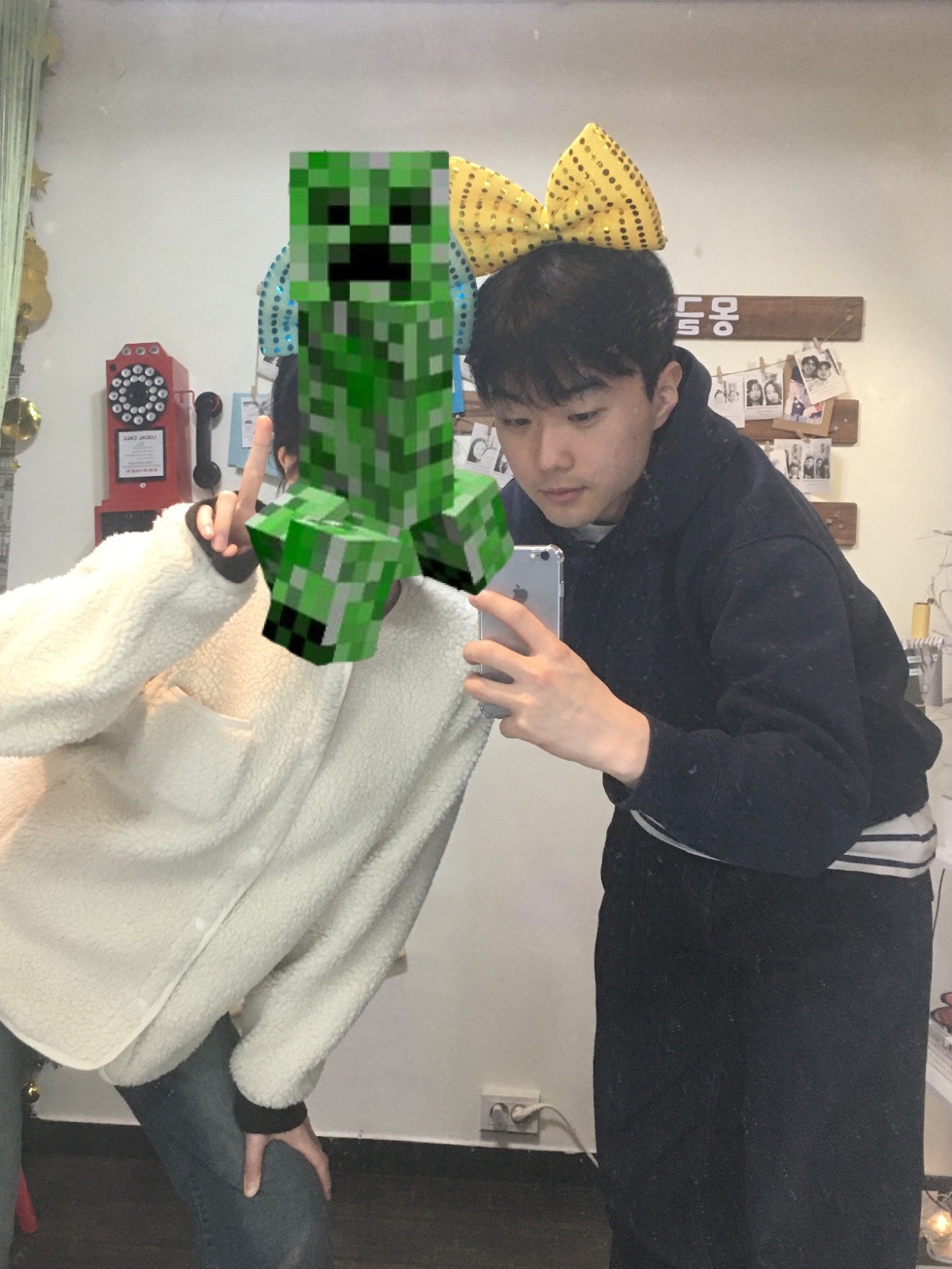 Uniqlo C Sweat Oversized Pullover Hoodie Navy - JP 착용 스타일