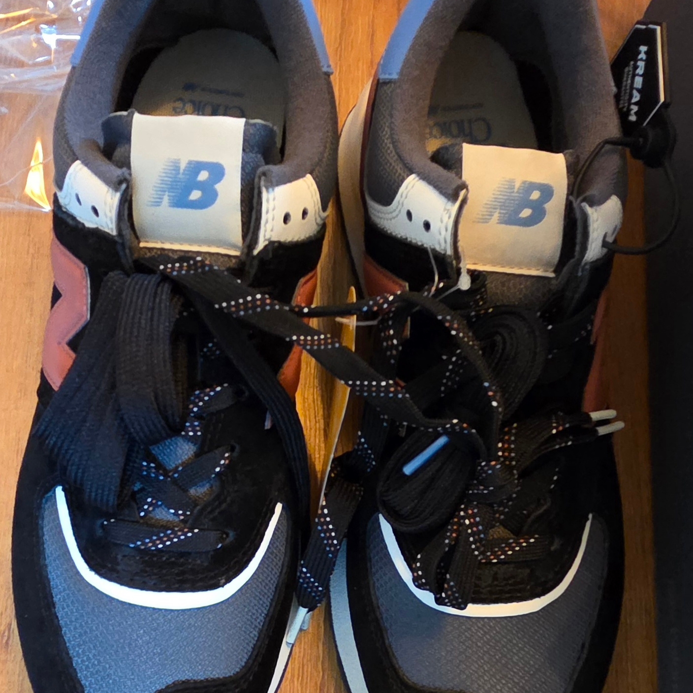 New Balance 574 Legacy Black 착용 스타일 - 4