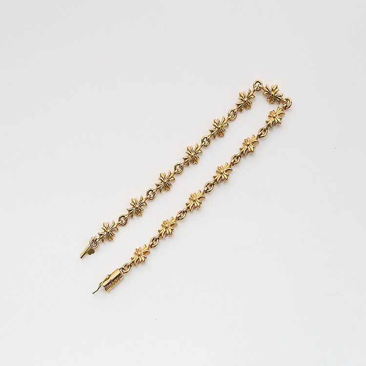 한스룸 크롬하츠 22K 타이니 ECH PLS 팔찌 13링크(Hansroom Chrome Hearts 22K Tiny ECH PLS Bracelet 13 Link) - 3