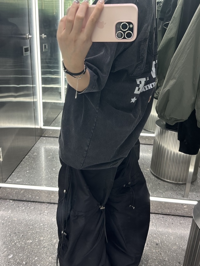 Vans Premium Mary Jane 93 Pearlized Black, MILLO WOMEN Mesh Back String Jersey Dress Black 착용 스타일 - 4