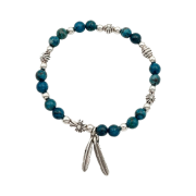 December Ten Apatite Beads Bracelet