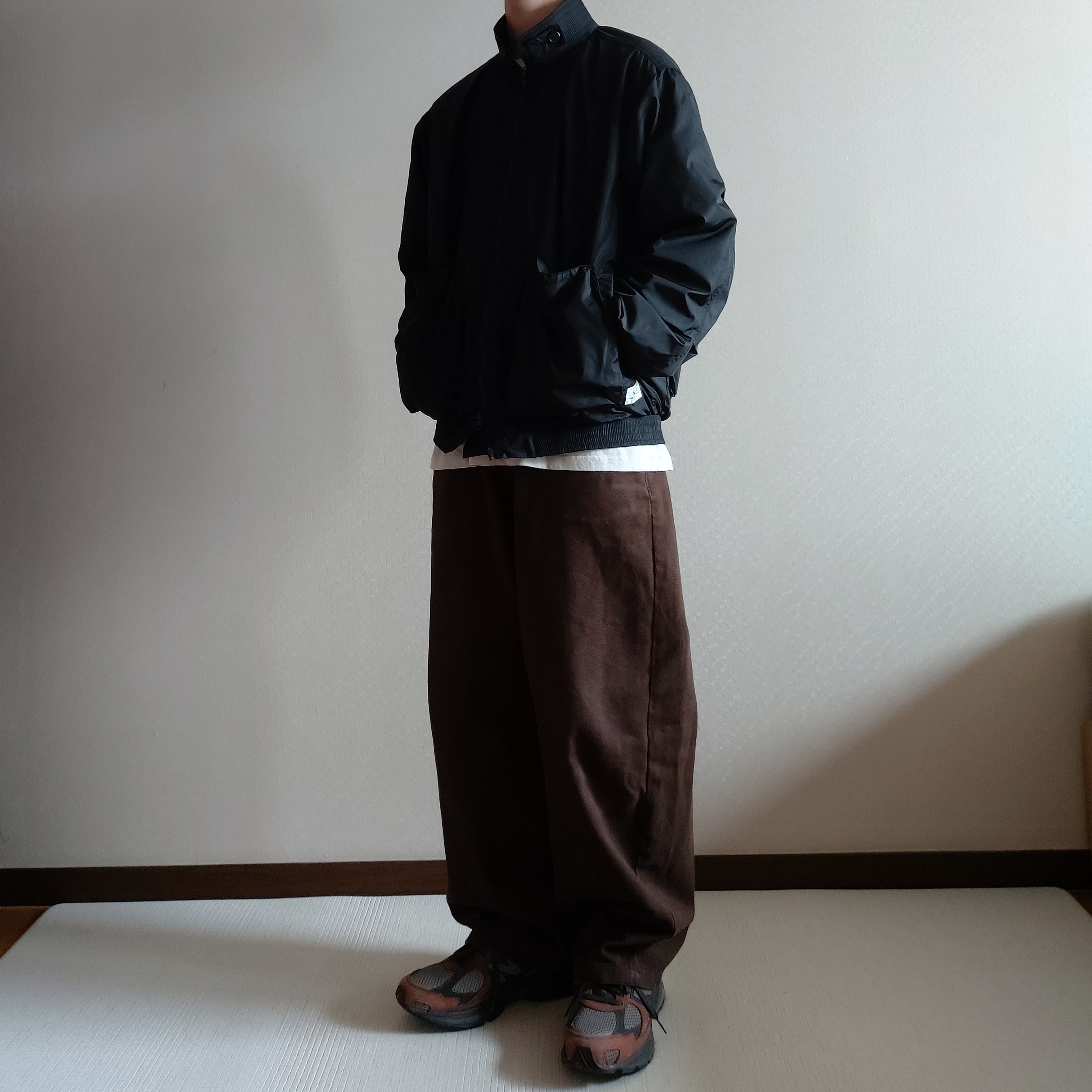 New Balance 2010 Brown 착용 스타일 - 1