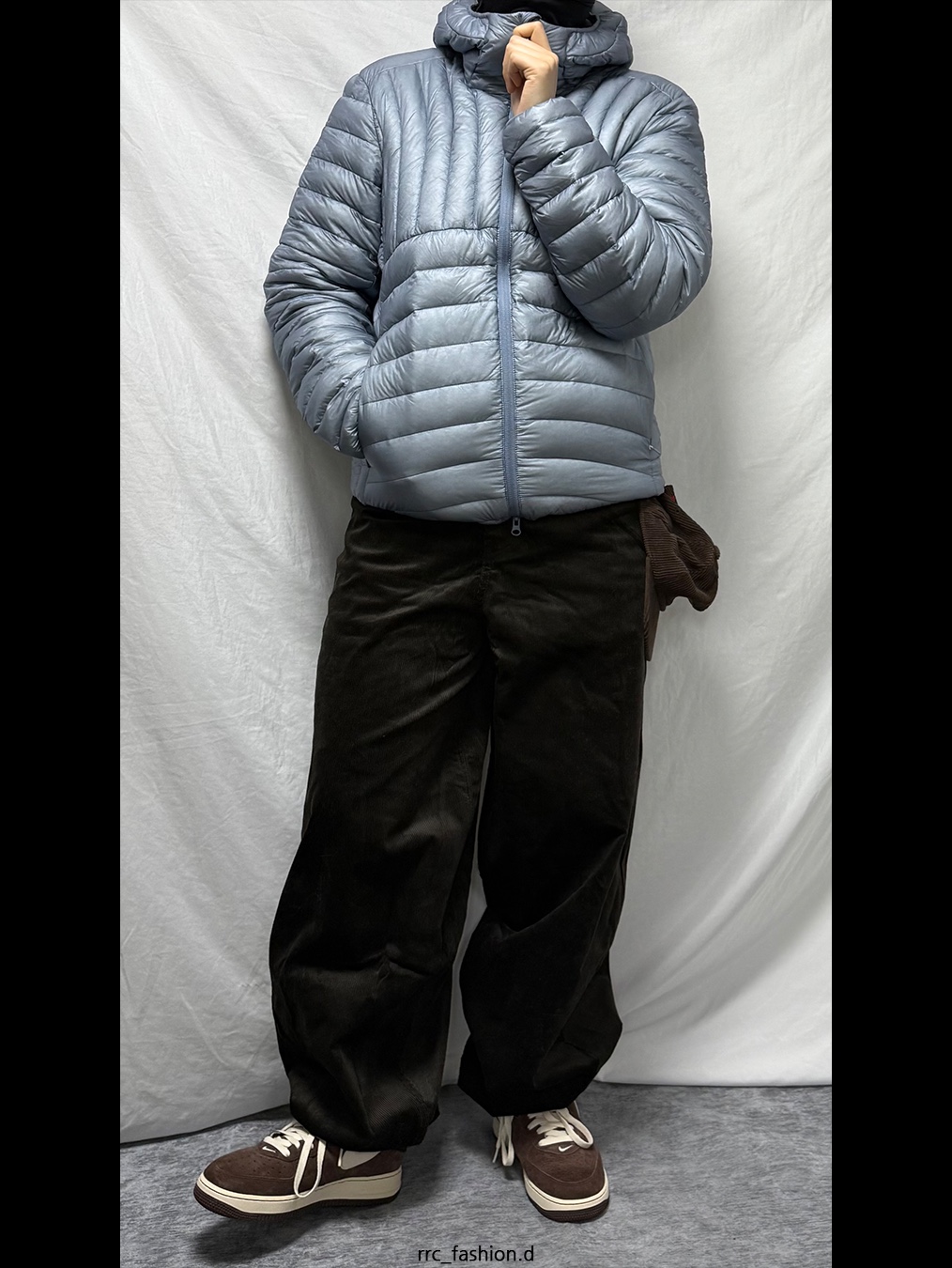 Nike Air Force 1 Mid '07 QS Chocolate 착용 스타일 - 1