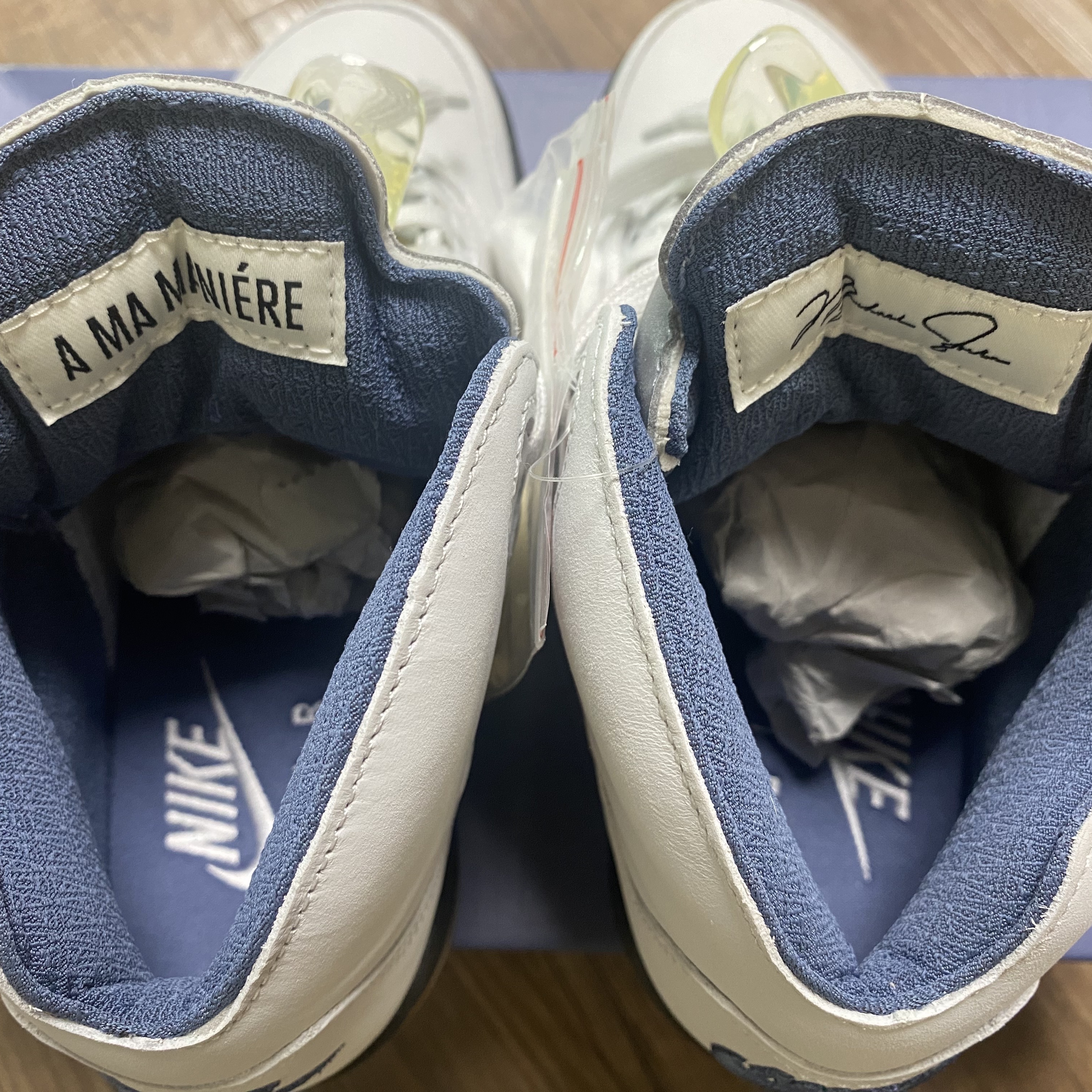 (W) Jordan 5 x A Ma Maniere Retro Dawn 착용 스타일 - 6