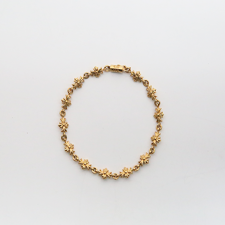 한스룸 크롬하츠 22K 타이니 ECH PLS 팔찌 13링크(Hansroom Chrome Hearts 22K Tiny ECH PLS Bracelet 13 Link) - 2