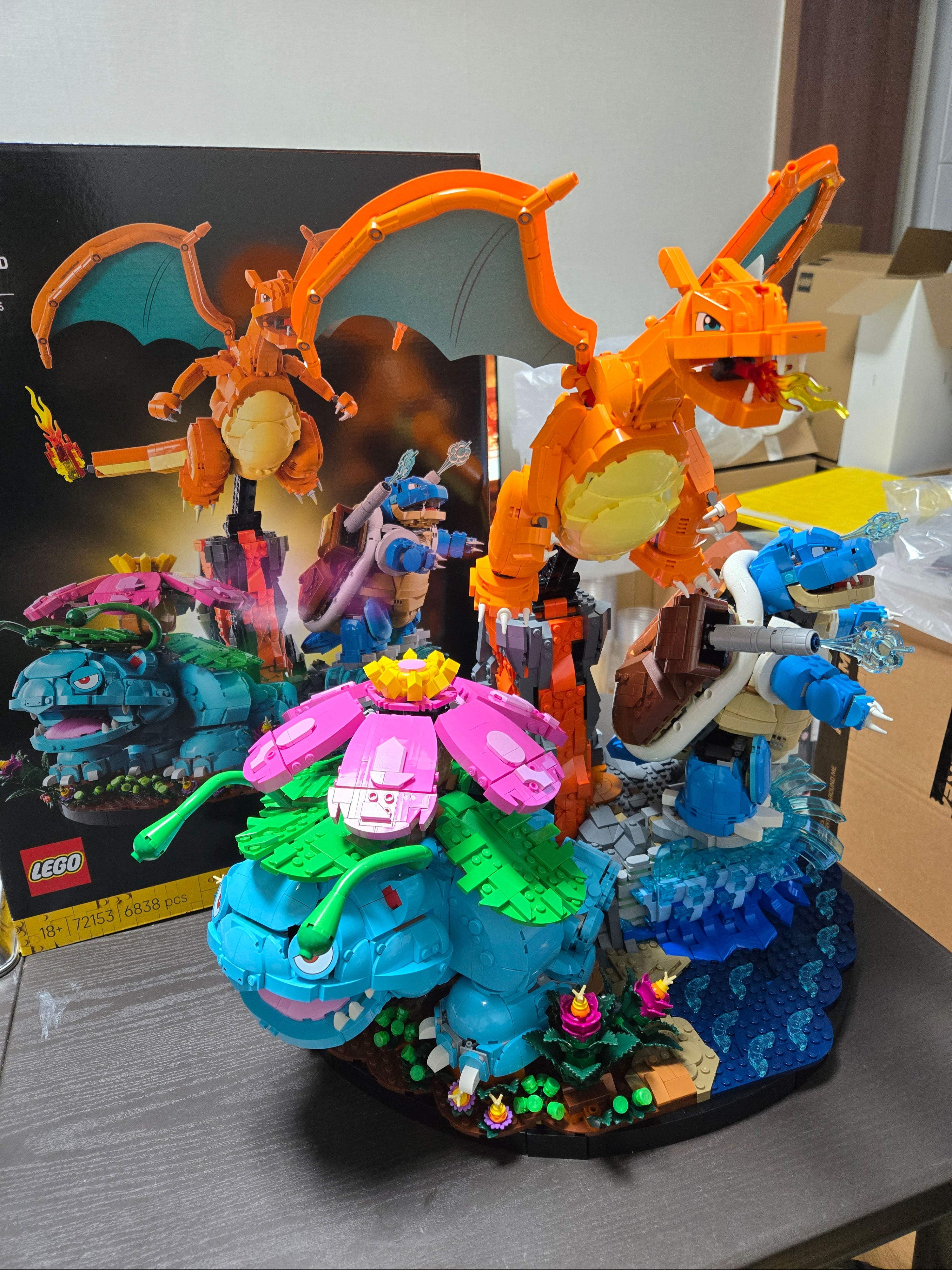 Lego Pokemon Venusaur, Charizard and Blastoise 착용 스타일 - 2