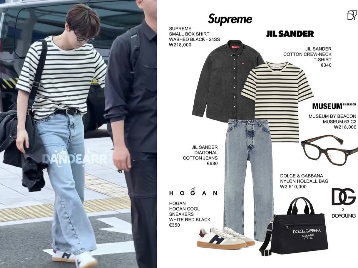 Supreme Small Box Shirt Washed Black - 24SS 착용 스타일 - 1
