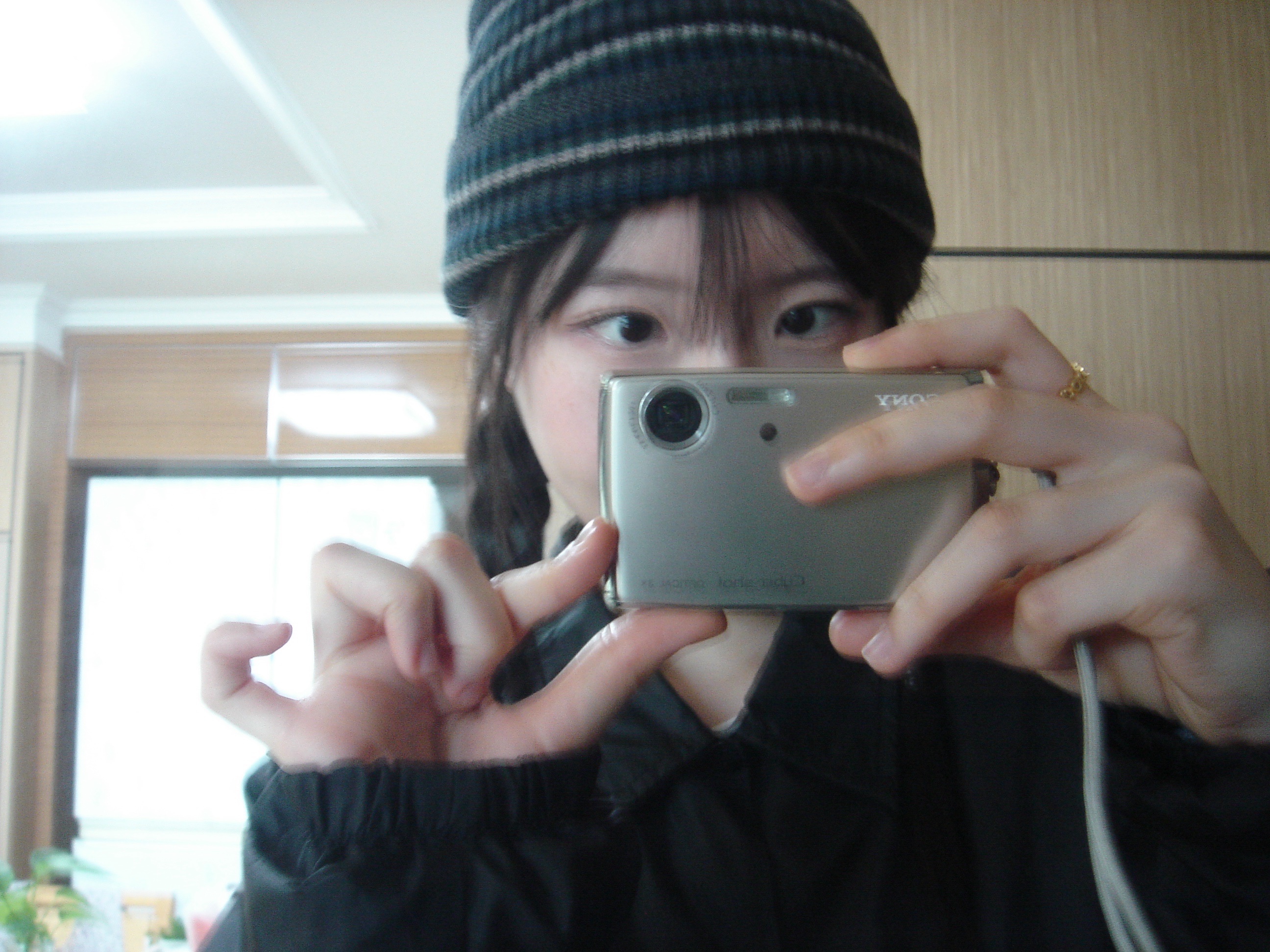 Khakis Harbor Beanie Black 착용 스타일 - 2