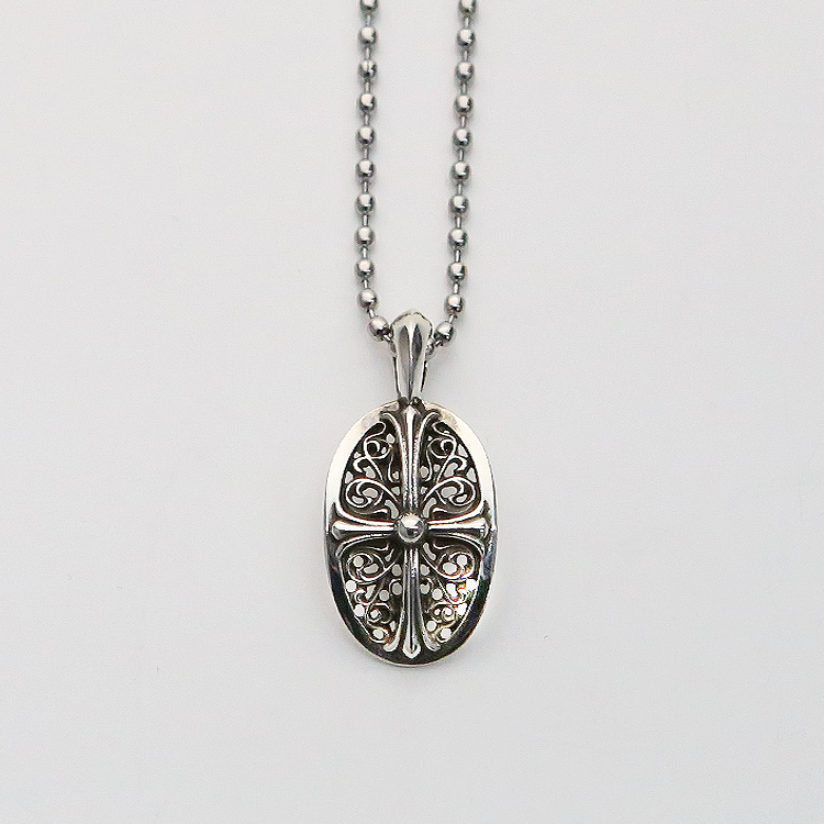 한스룸 크롬하츠 클래식 오발 펜던트(Hansroom Chrome Hearts Classic Oval Pendant) - 2