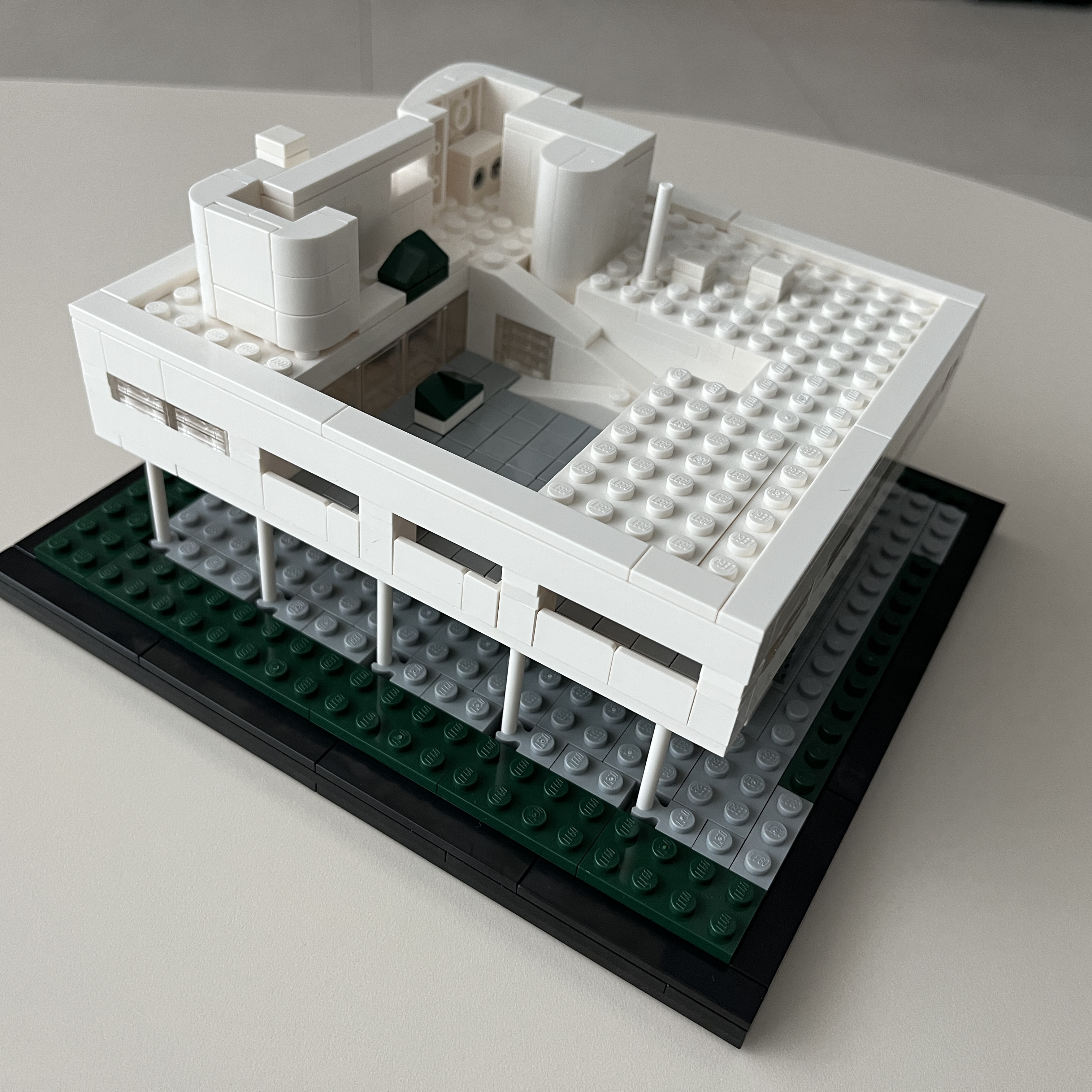 Lego Architecture Villa Savoye 착용 스타일 - 1