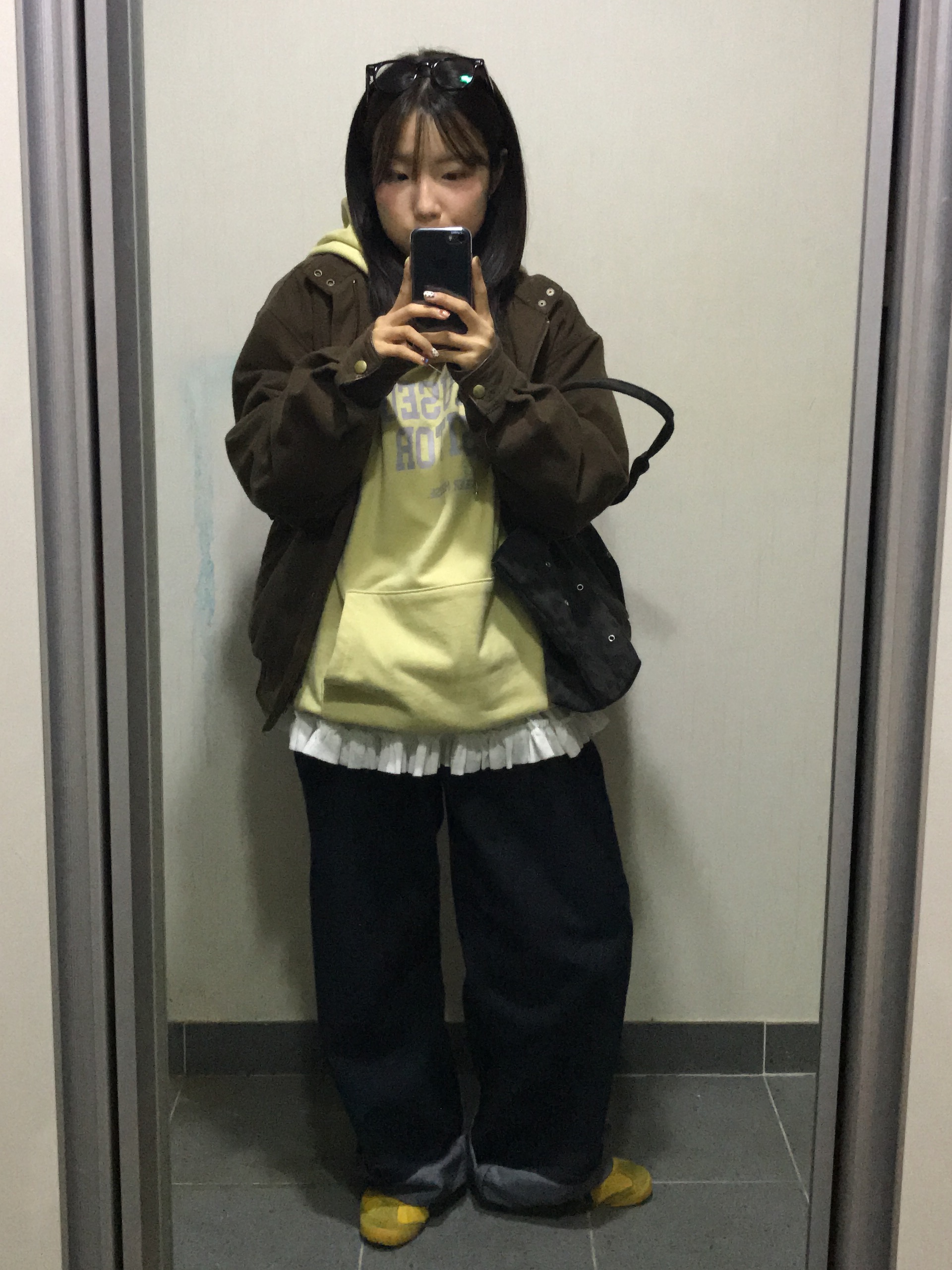Onitsuka Tiger Mexico 66 Yellow Black 착용 스타일