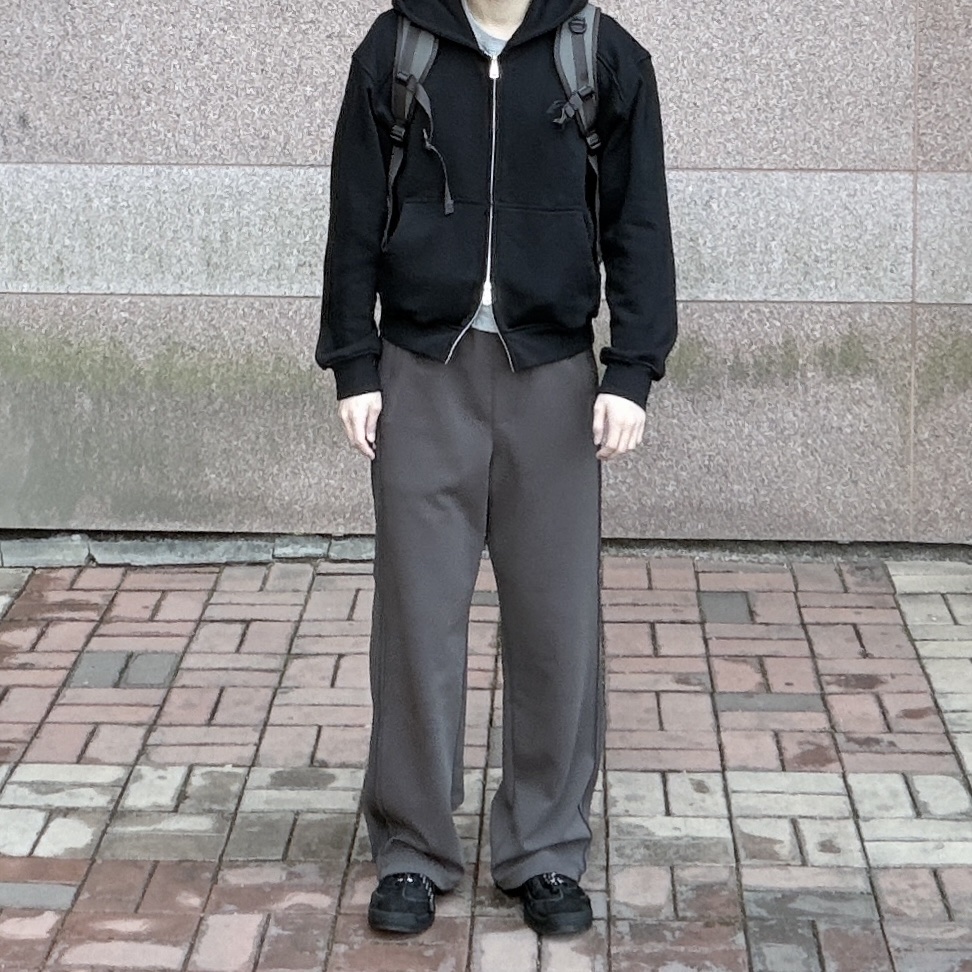 Kinchi x Vatoz Zig Grey, Thisisneverthat Sp Backpack 29 Black 착용 스타일 - 1