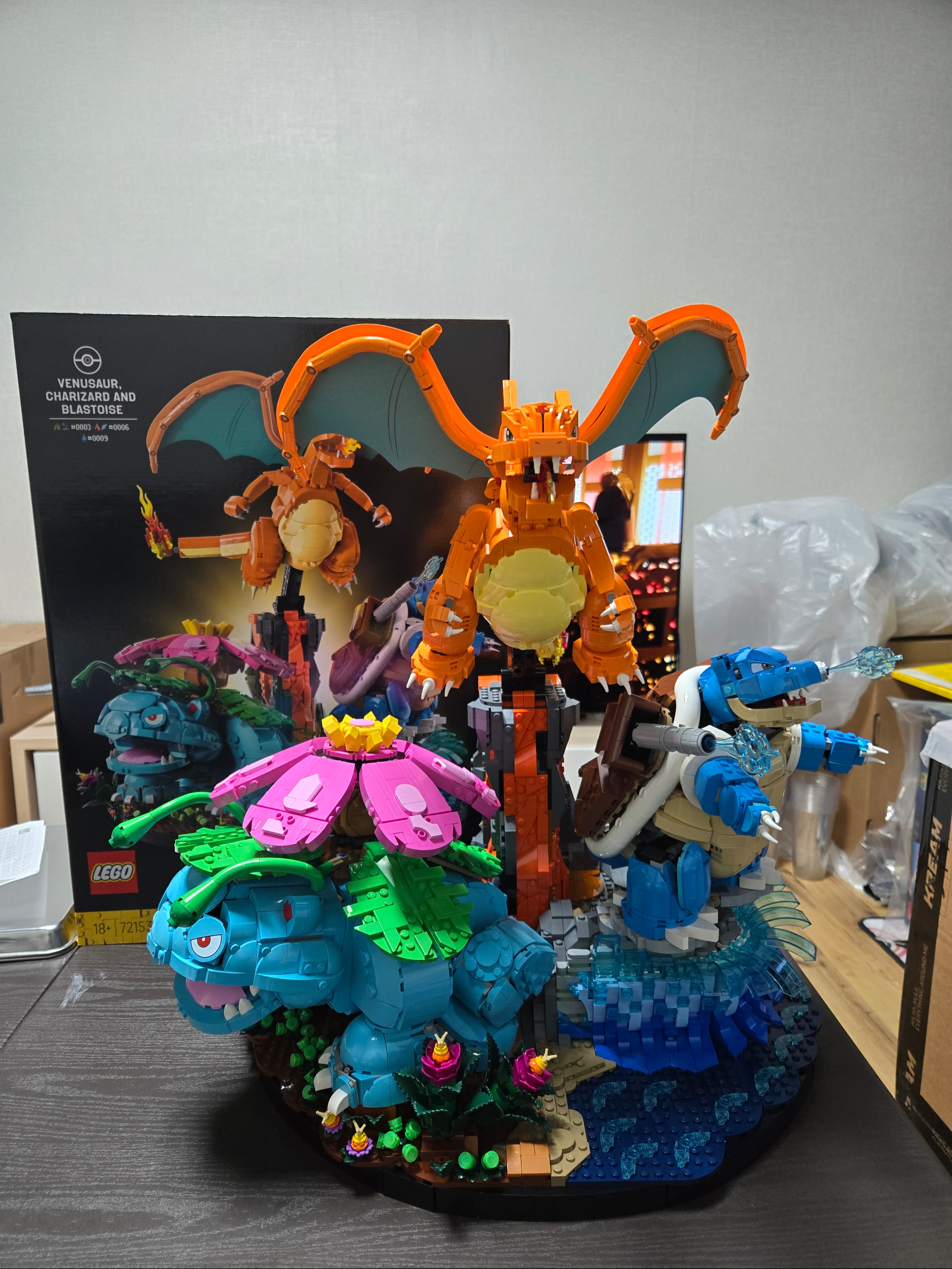 Lego Pokemon Venusaur, Charizard and Blastoise 착용 스타일 - 1