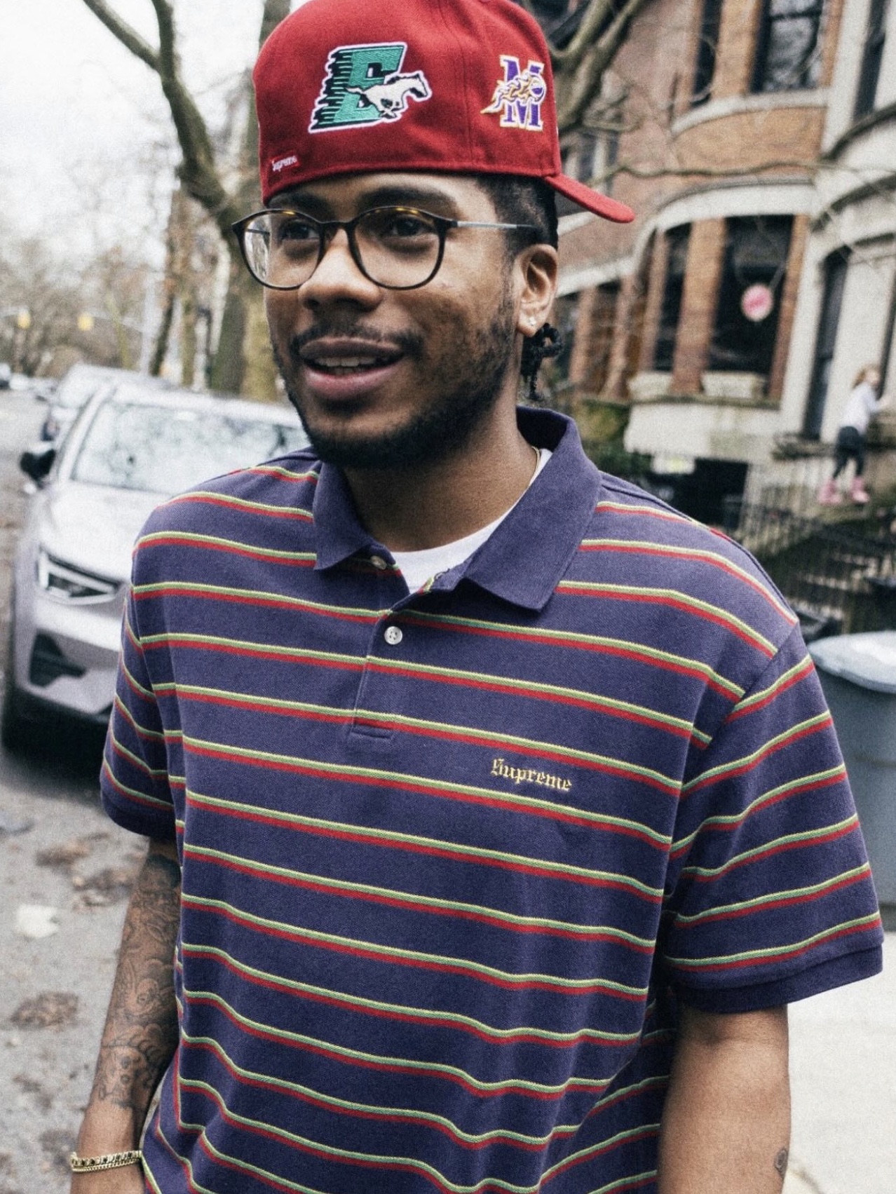 Supreme Washed Stripe STYLE | KREAM