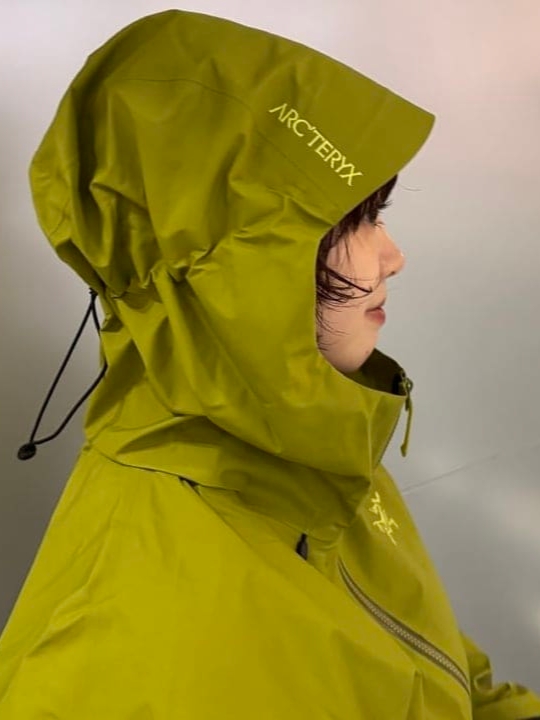 Arc'teryx Beta SL Jacket Olive Moss Euphoria 착용 스타일 - 2