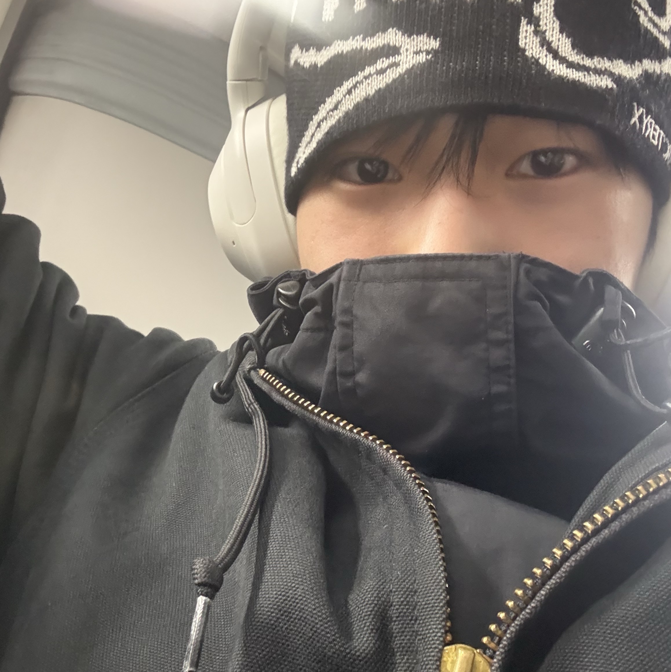 Arc'teryx Bird Head Toque Orca 착용 스타일 - 2