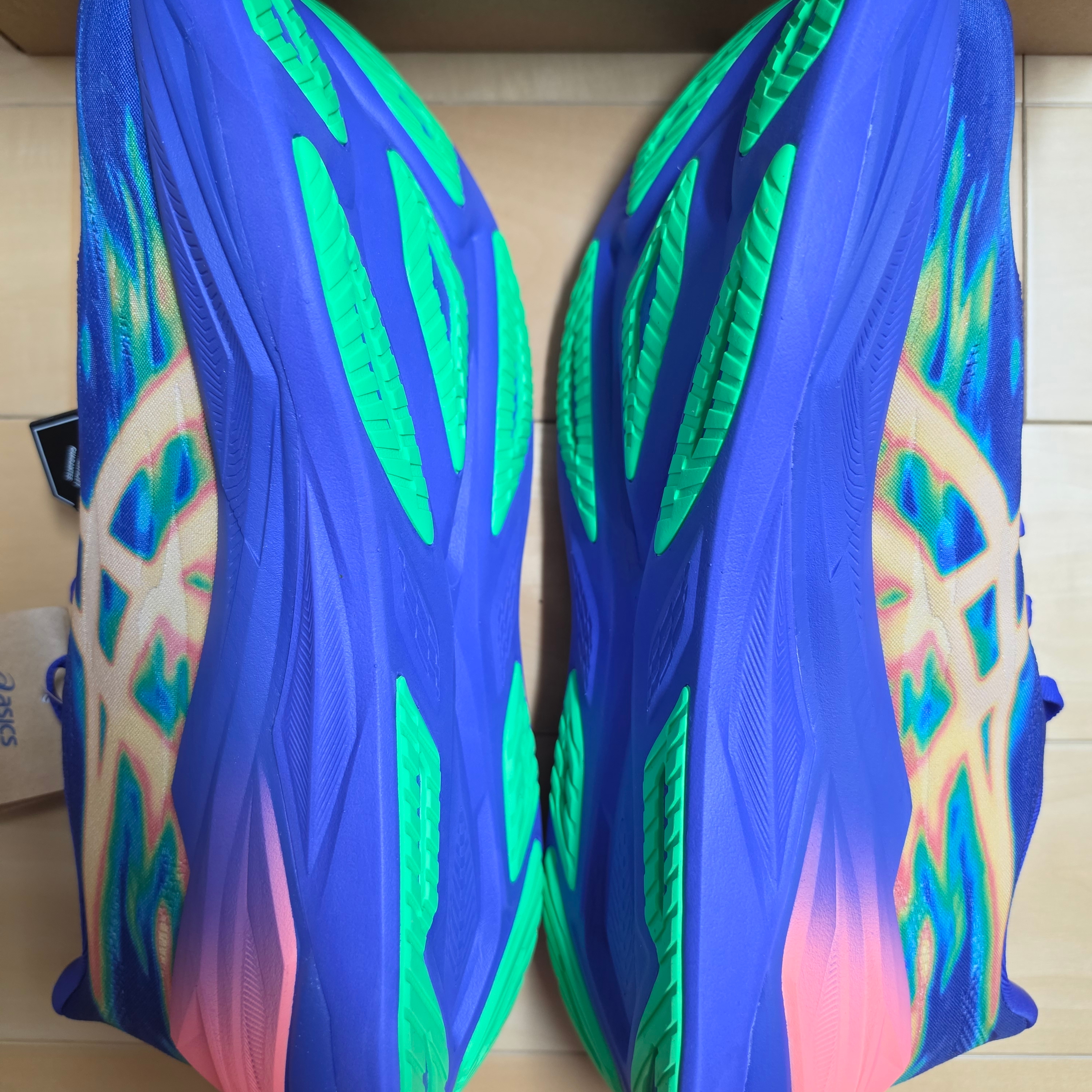 Asics Superblast 3 Cobalt Burst Light Orange 착용 스타일 - 10