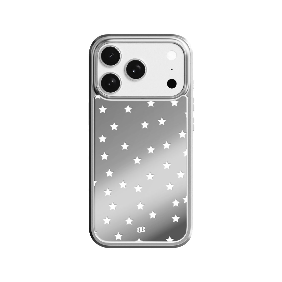 어프어프 미니 스타 미러 케이스 실버(earpearp Mini Star Mirror Bumper Case - Silver)