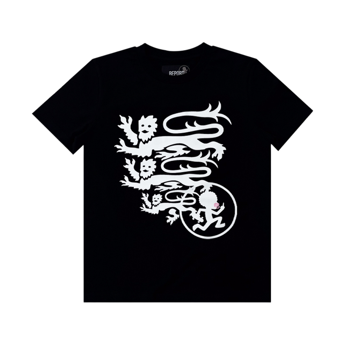 제노리포트 드래곤 뱃지 티(XENOREPORT Dragon Badge Tee)