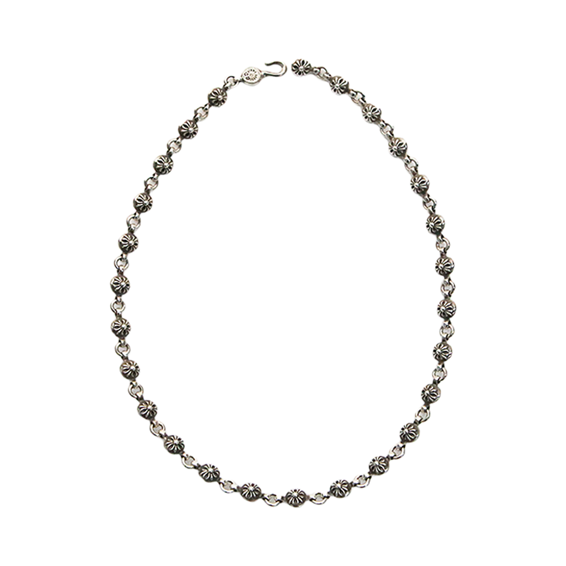 한스룸 크롬하츠 No1 크로스볼 넥클리스 20인치(Hansroom Chrome Hearts No1 Crossball Necklace 20 inch)