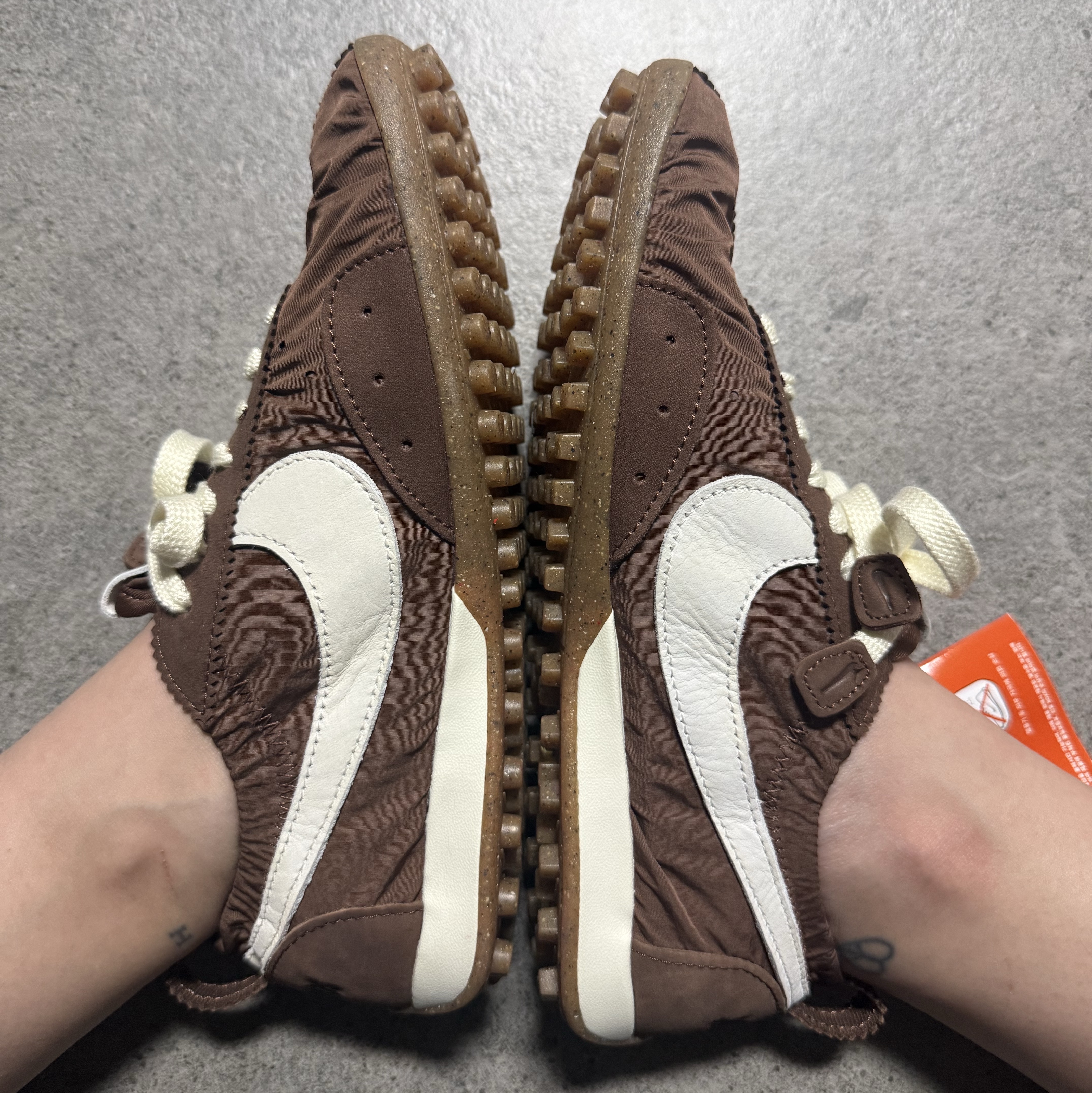 Nike x Jacquemus Moon Shoe SP Fauna Brown Cashmere 착용 스타일