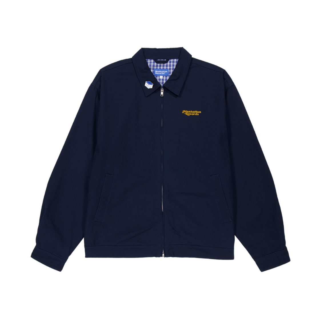 맨하탄 레코즈 팀 드리질러 자켓 - 네이비