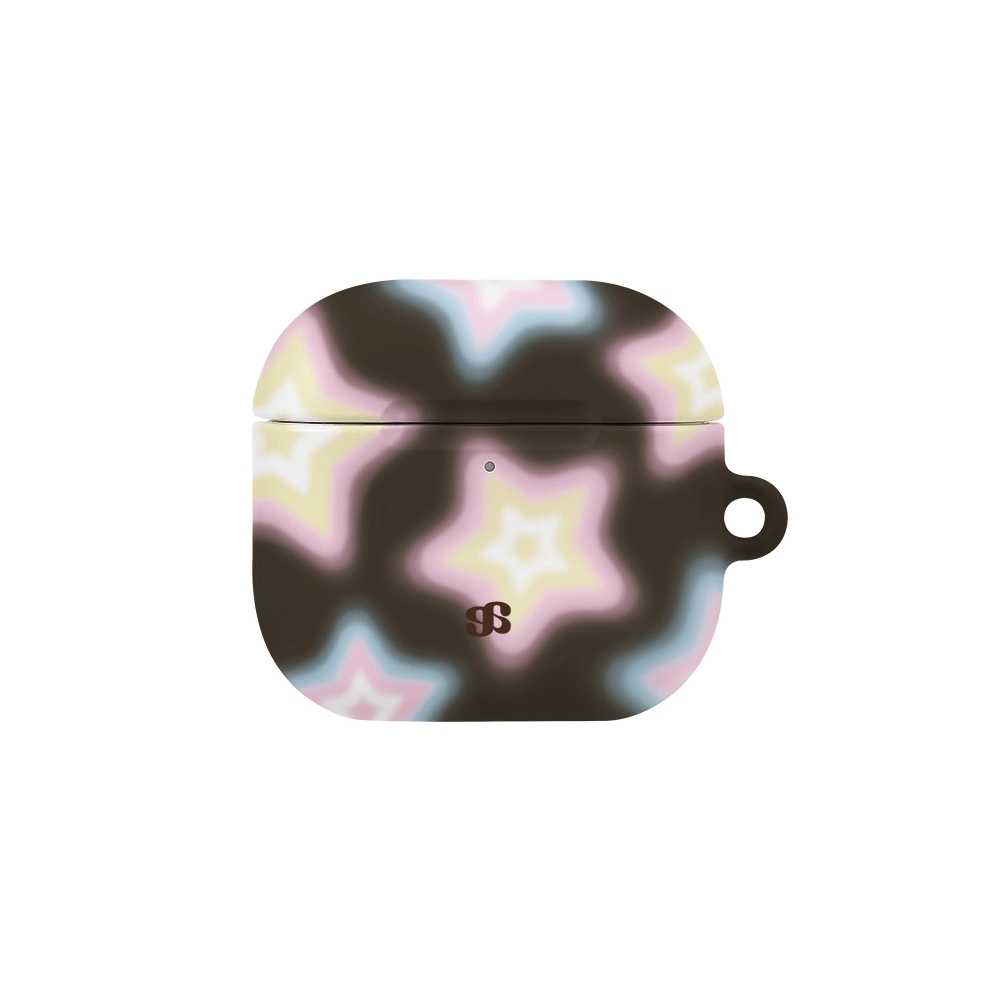 어프어프 블러리 스타 브라운 에어팟/버즈 하드 케이스(earpearp Blurry Star Brown AirPods/Buds Hard Case) - 2