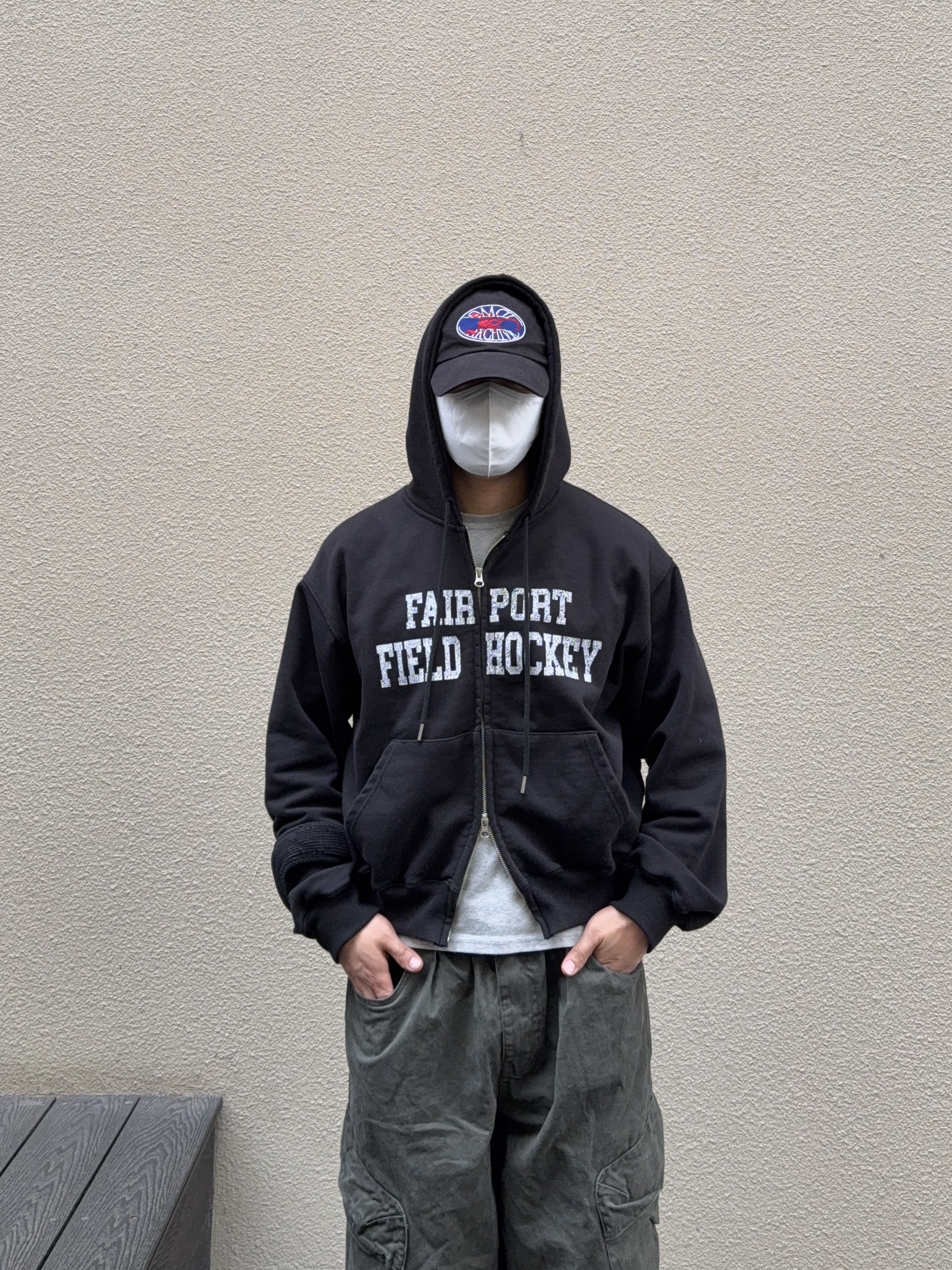 On Running x Post Archive Faction (Paf) Cloudmonster 2 Thorn Brown, On Running x Post Archive Faction (Paf) Cloudventure Peak All Black 착용 스타일 - 3