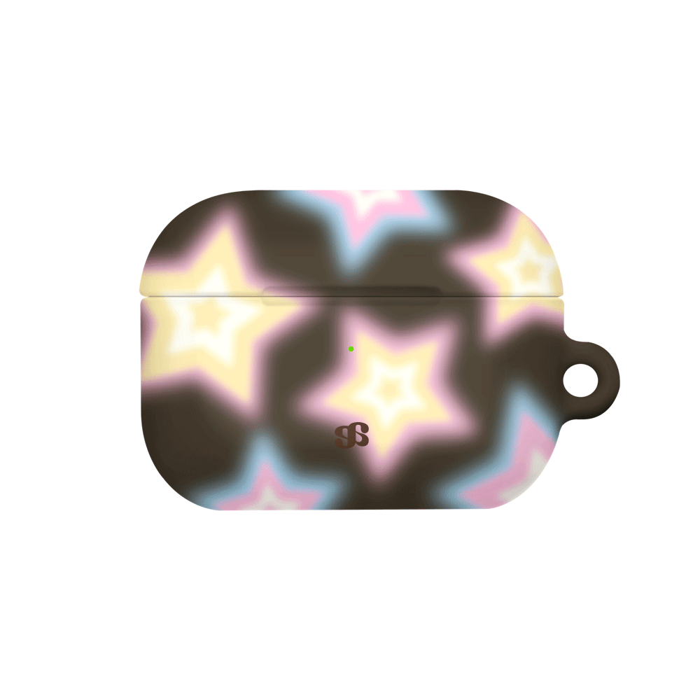 E2602_0260 earpearp Blurry Star Brown AirPods/Buds Hard Case