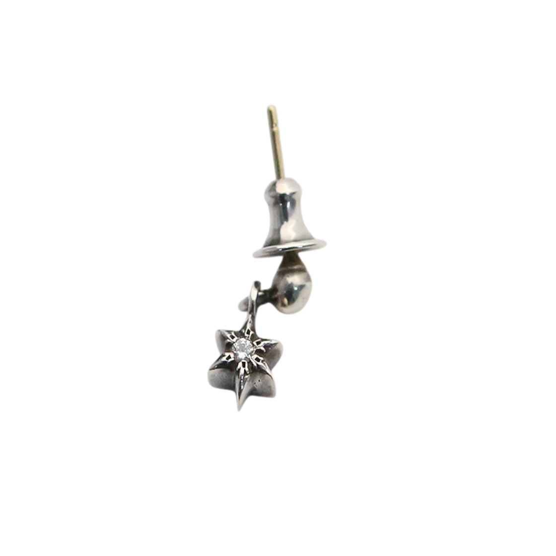 한스룸 크롬하츠 스타 드롭 이어링 다이아몬드(Hansroom Chrome Hearts Star Drop Earring Diamond)