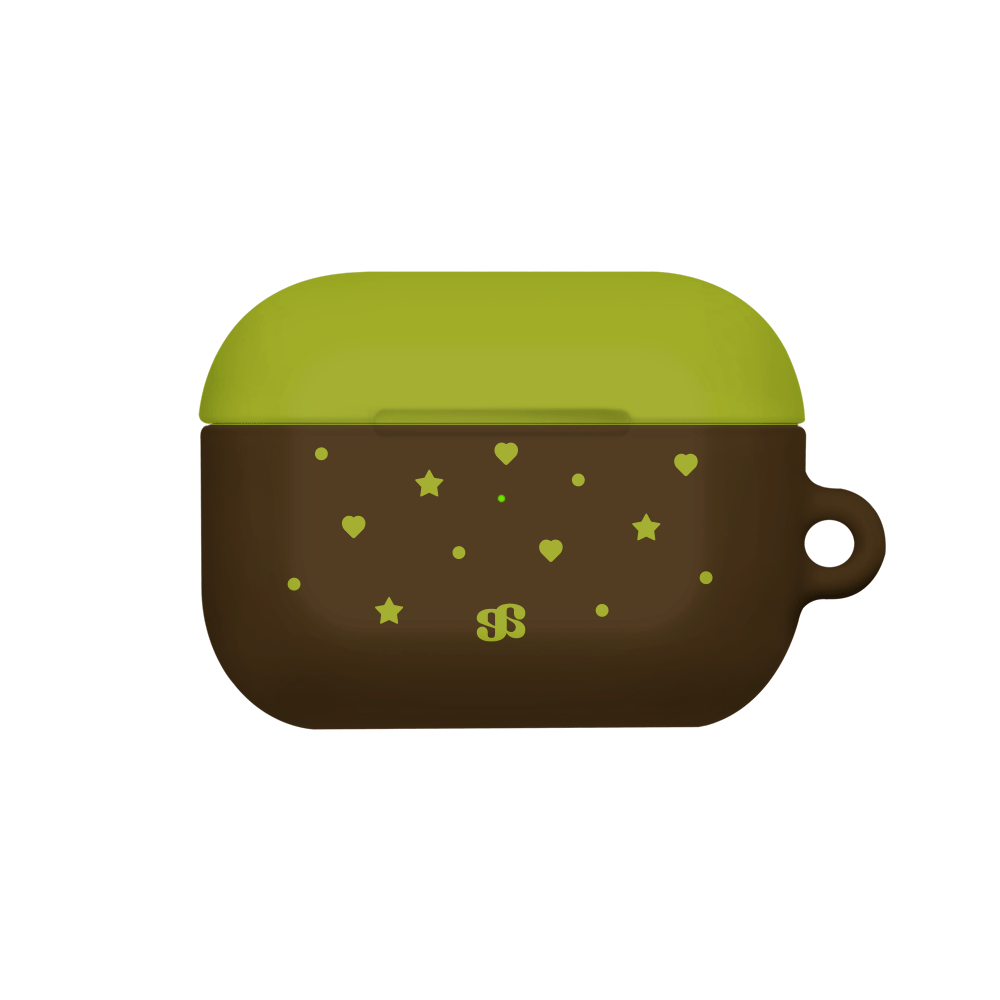E2602_0261 earpearp Nutty Choco AirPods/Buds Hard Case